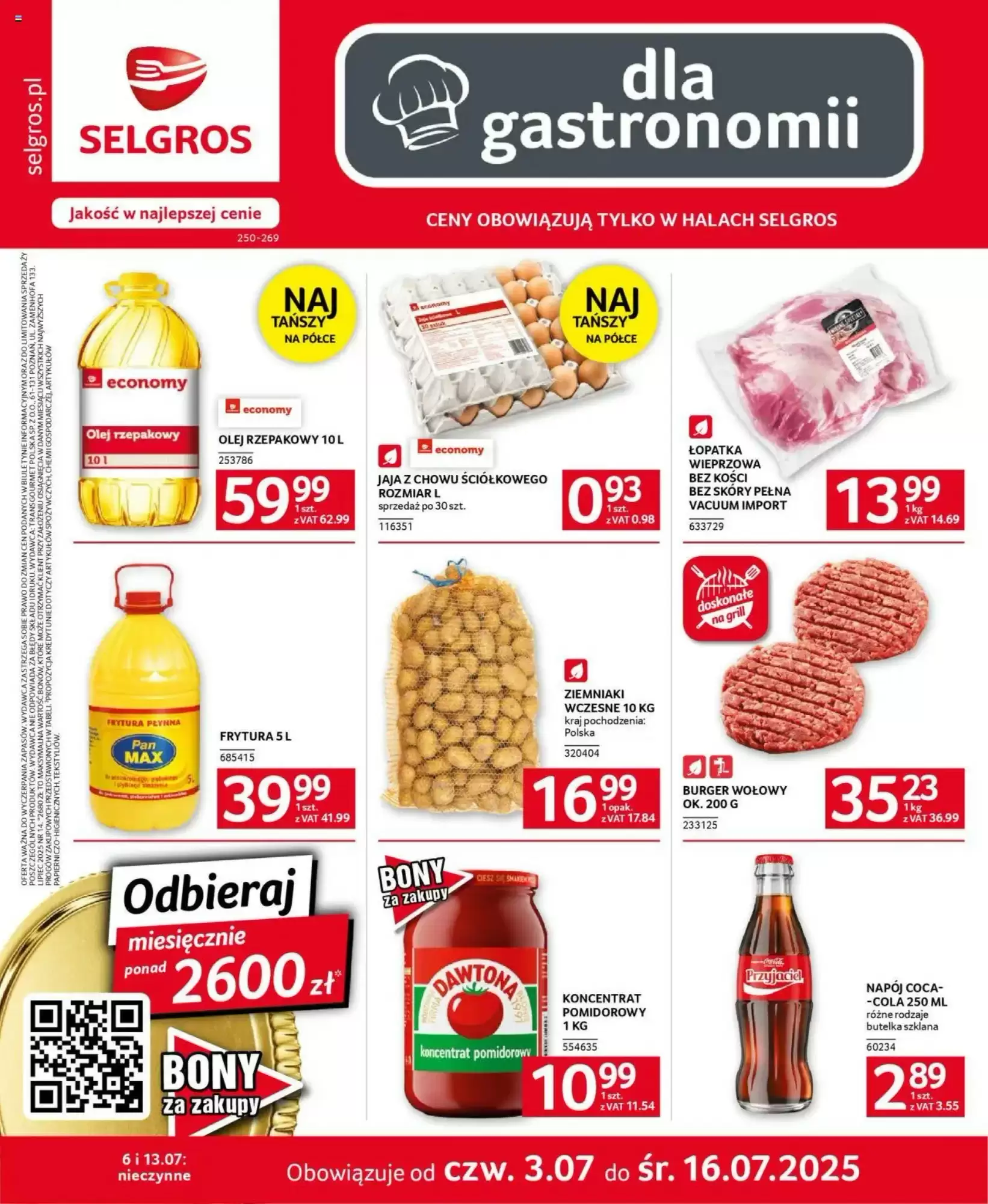Selgros Gazetka 03.07.2025 - 16.07.2025