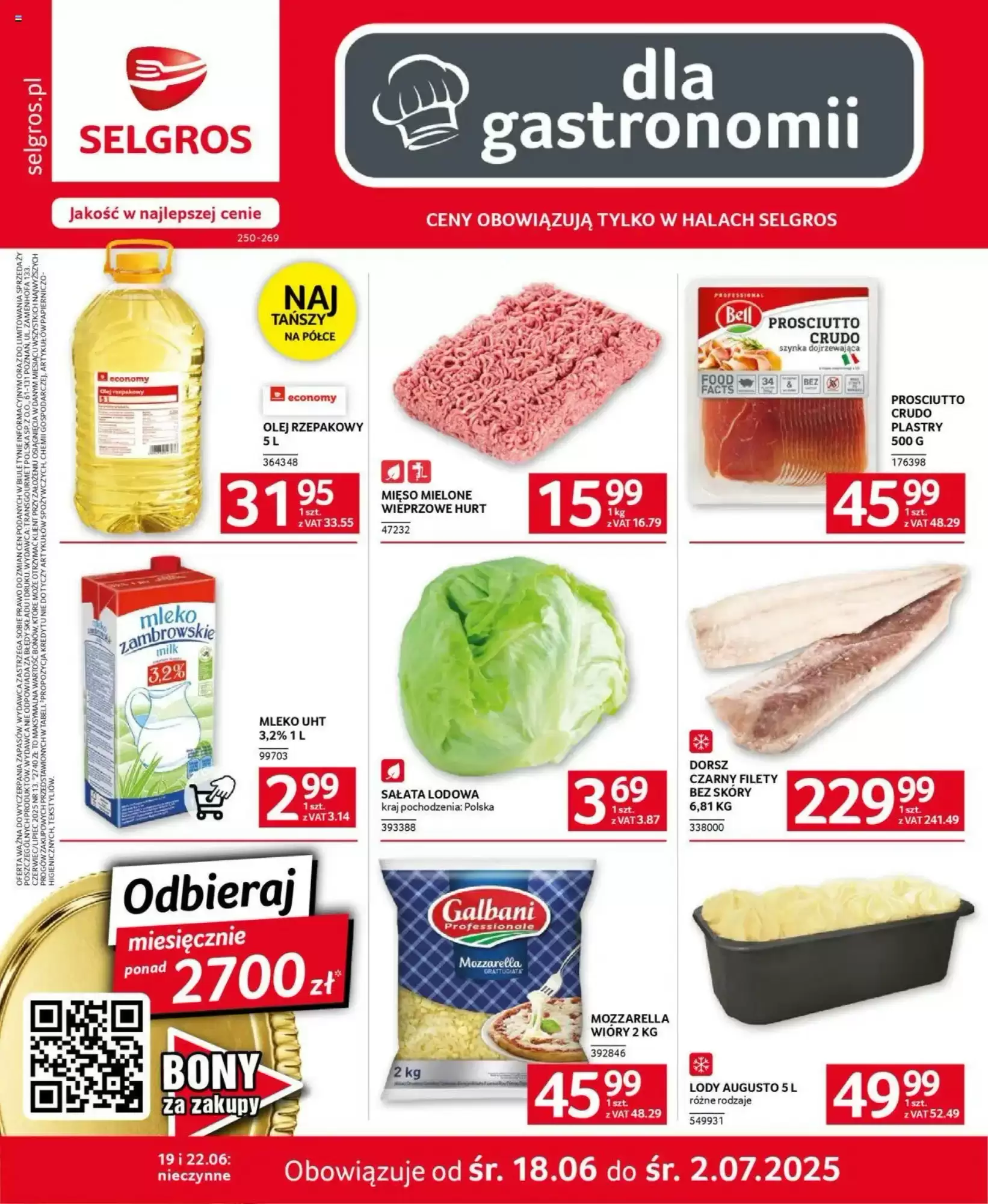 Selgros Gazetka 18.06.2025 - 02.07.2025