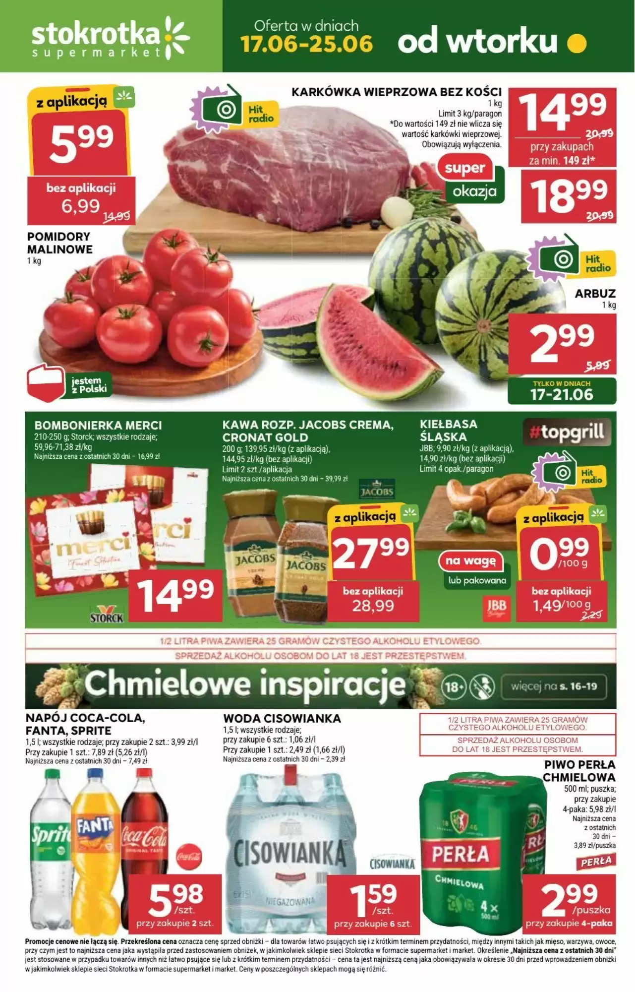 Stokrotka Gazetka 17.06.2025 - 25.06.2025