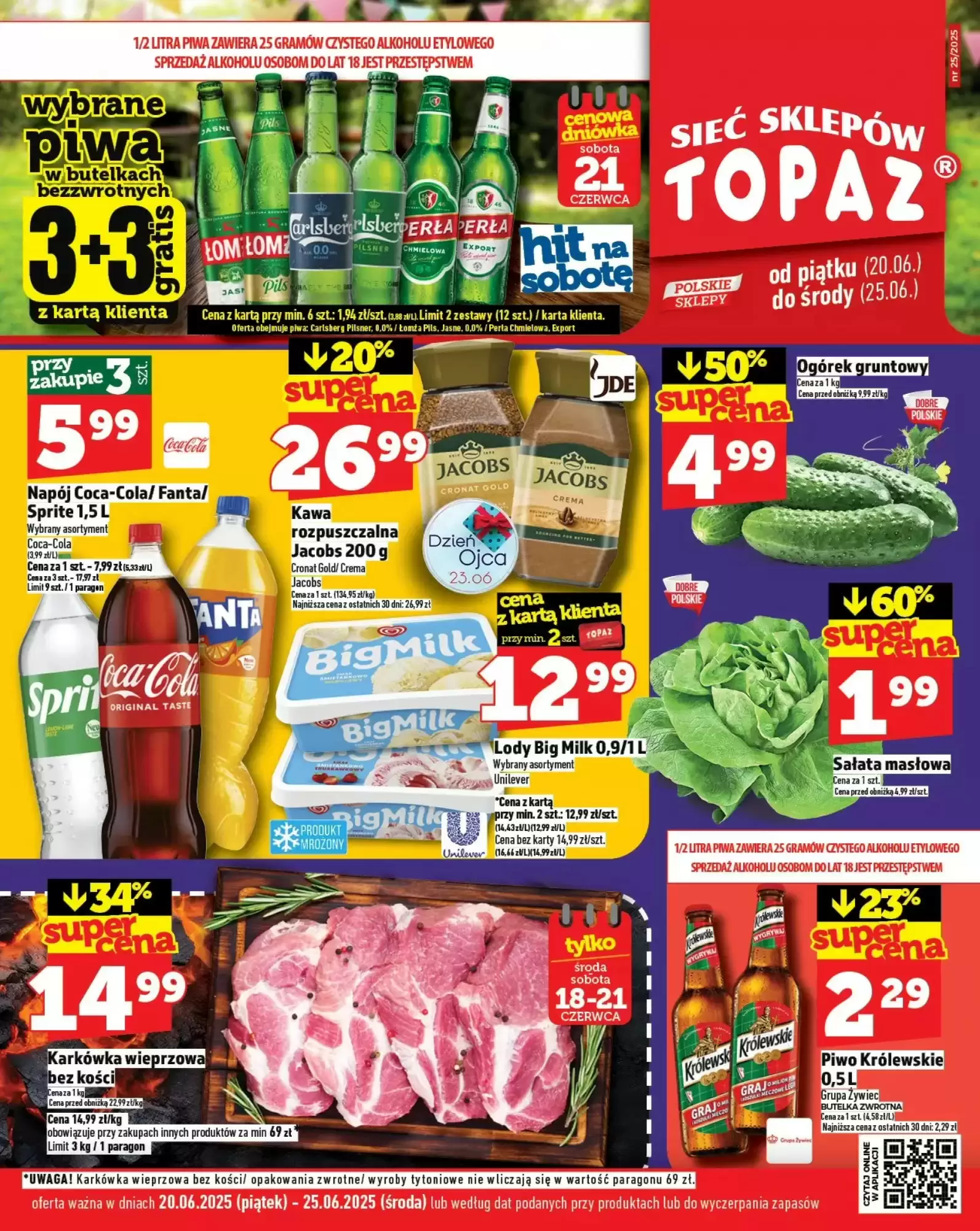Topaz Gazetka 20.06.2025 - 25.06.2025