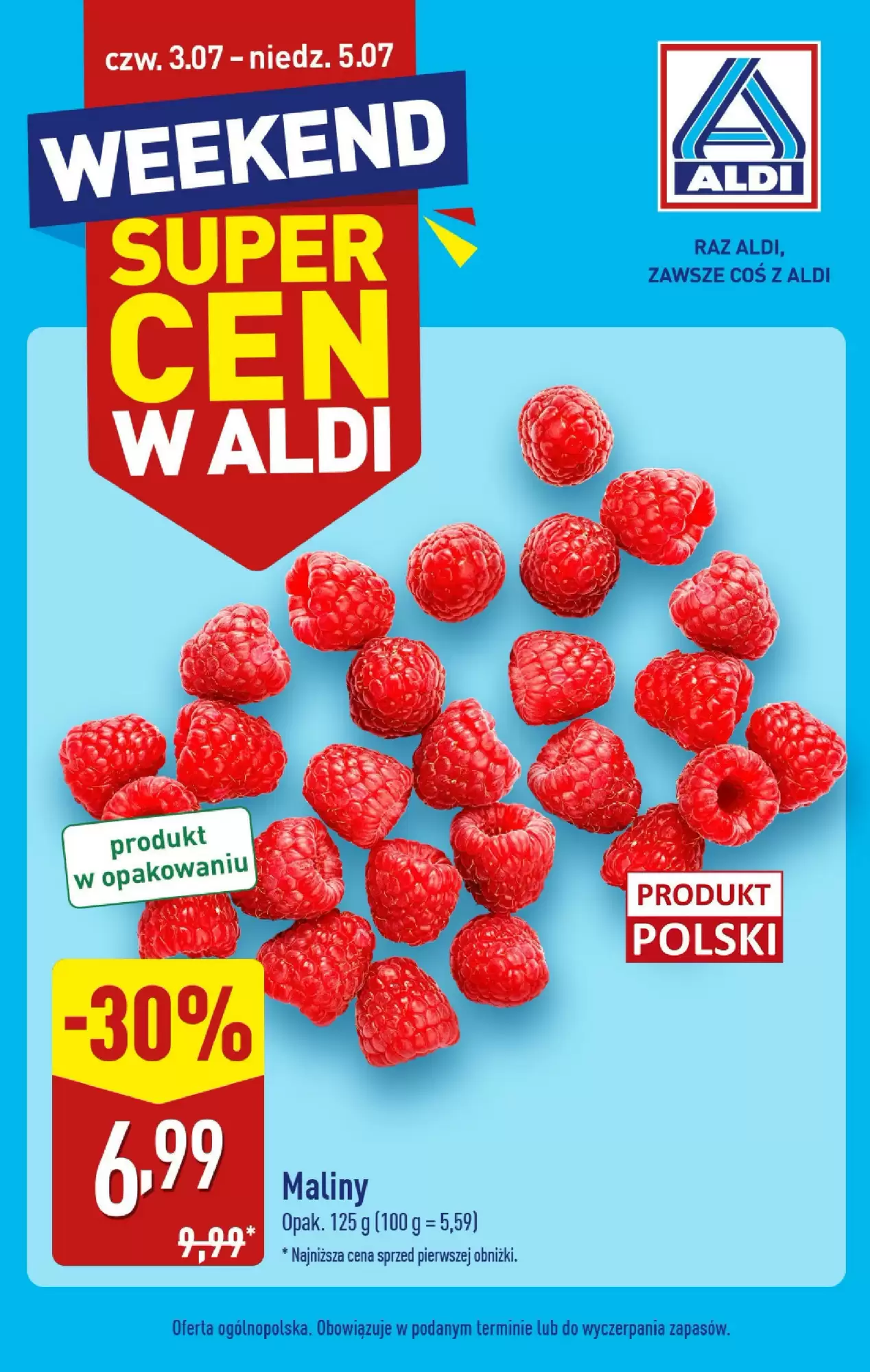Aldi Gazetka 03.07.2025 - 05.07.2025