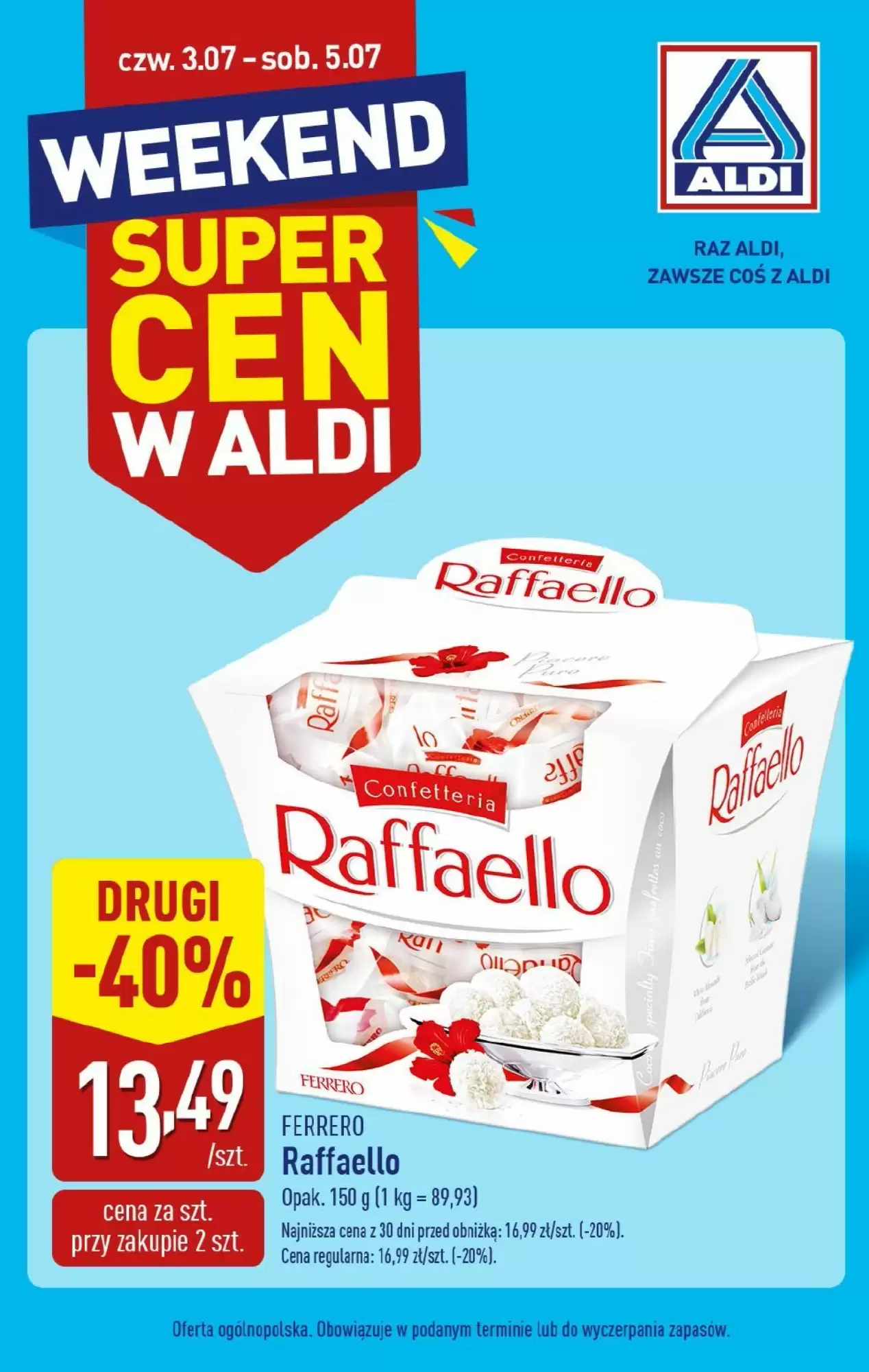 Aldi Gazetka 03.07.2025 - 05.07.2025