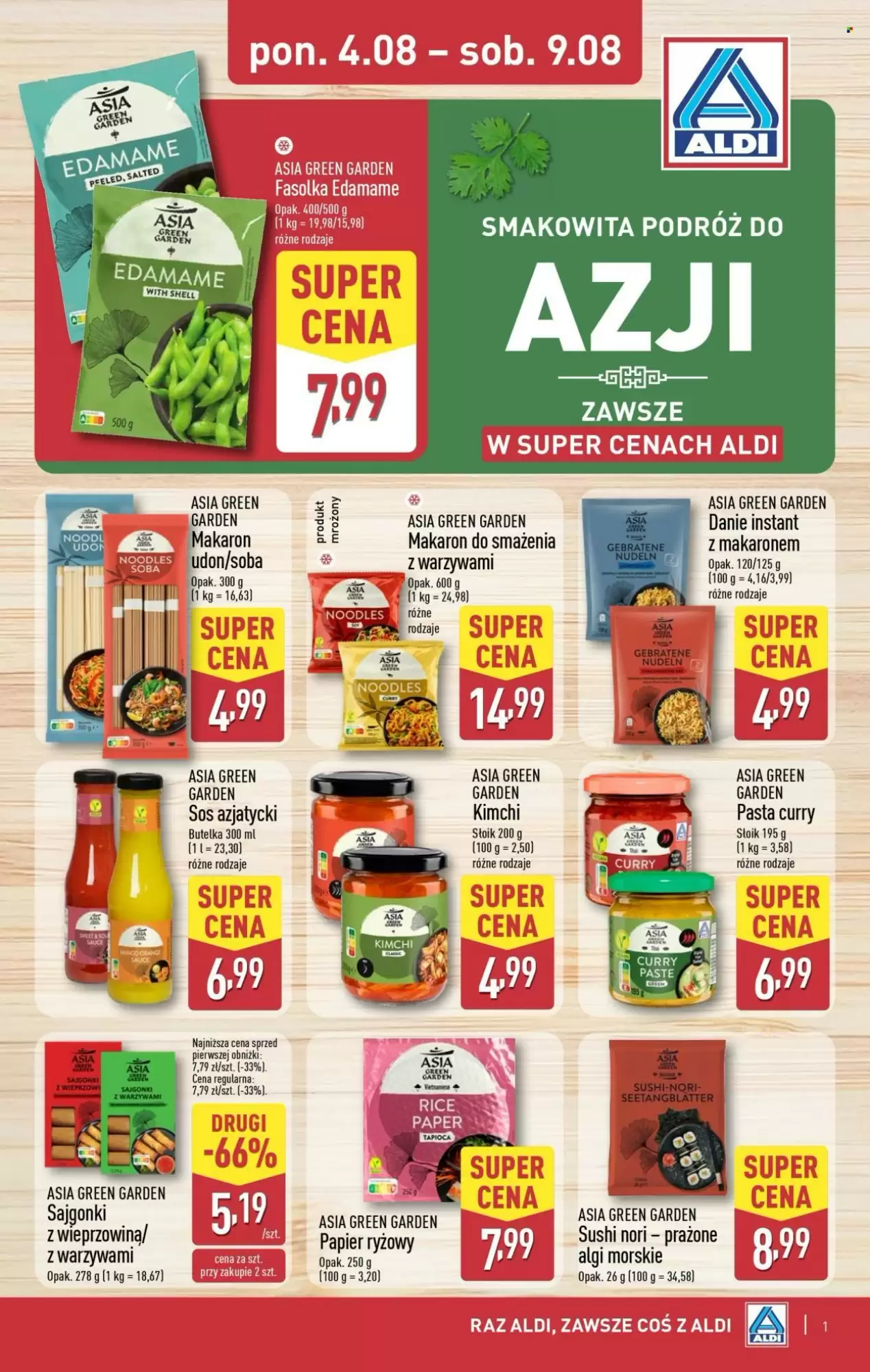 Aldi Gazetka 04.08.2025 - 09.08.2025