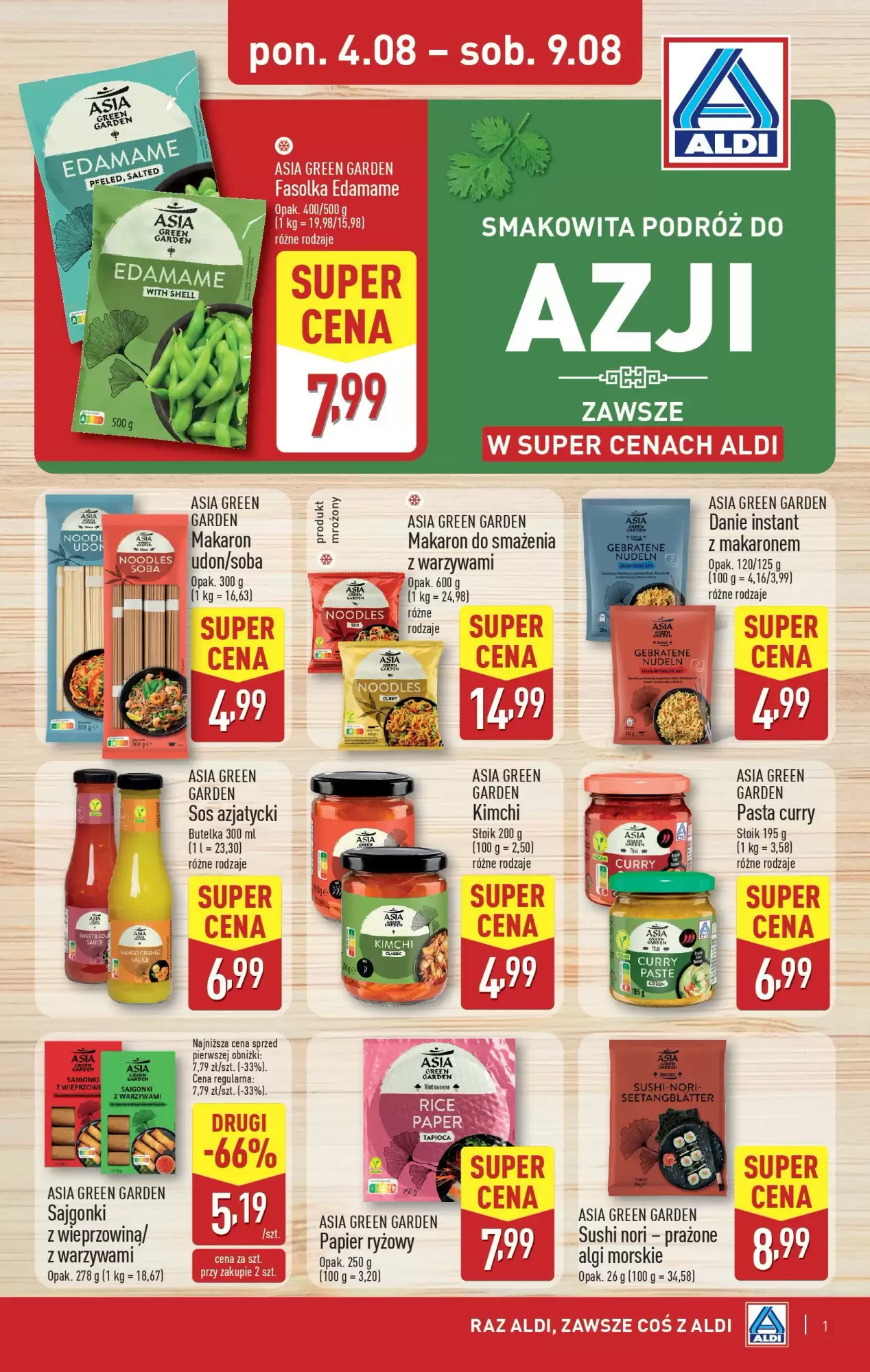 Aldi Gazetka 04.08.2025 - 09.08.2025