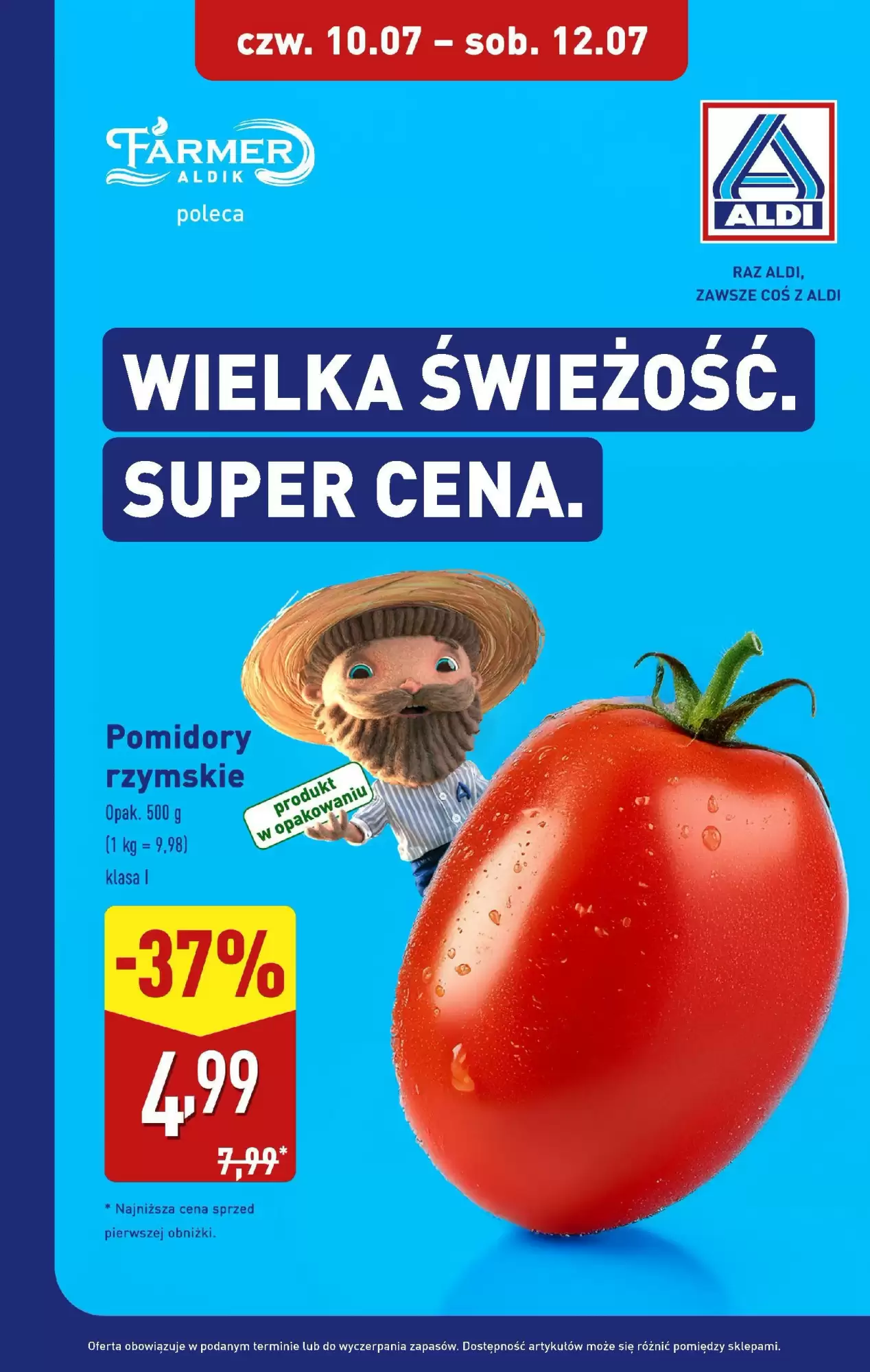 Aldi Gazetka 10.07.2025 - 12.07.2025