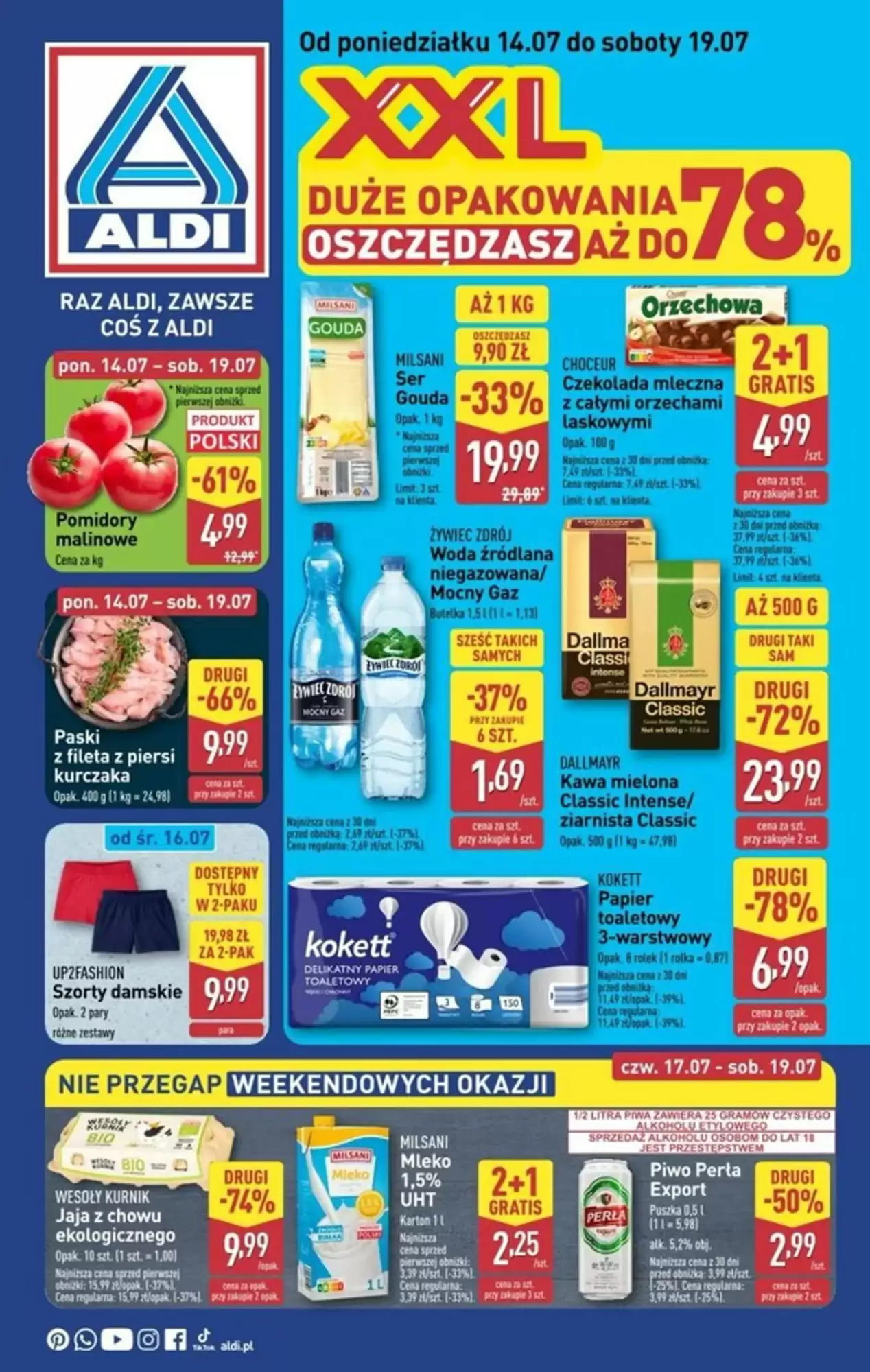 Aldi Gazetka 14.07.2025 - 19.07.2025