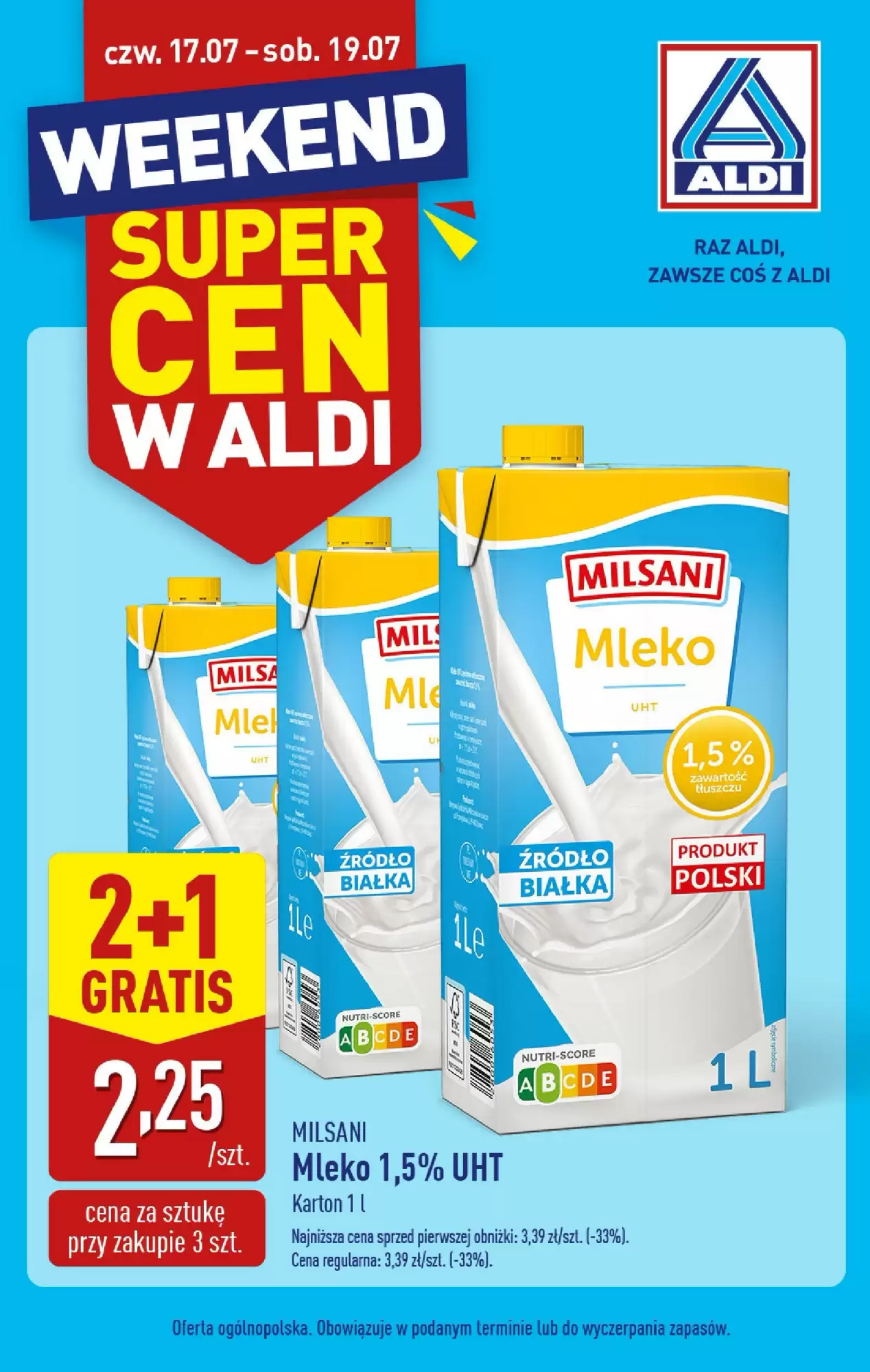 Aldi Gazetka 17.07.2025 - 19.07.2025