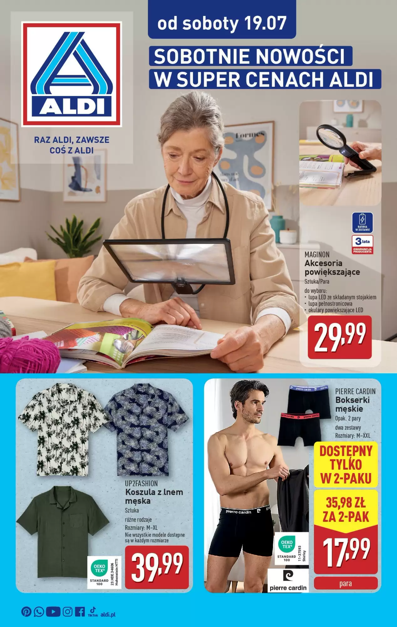 Aldi Gazetka 19.07.2025 - 25.07.2025