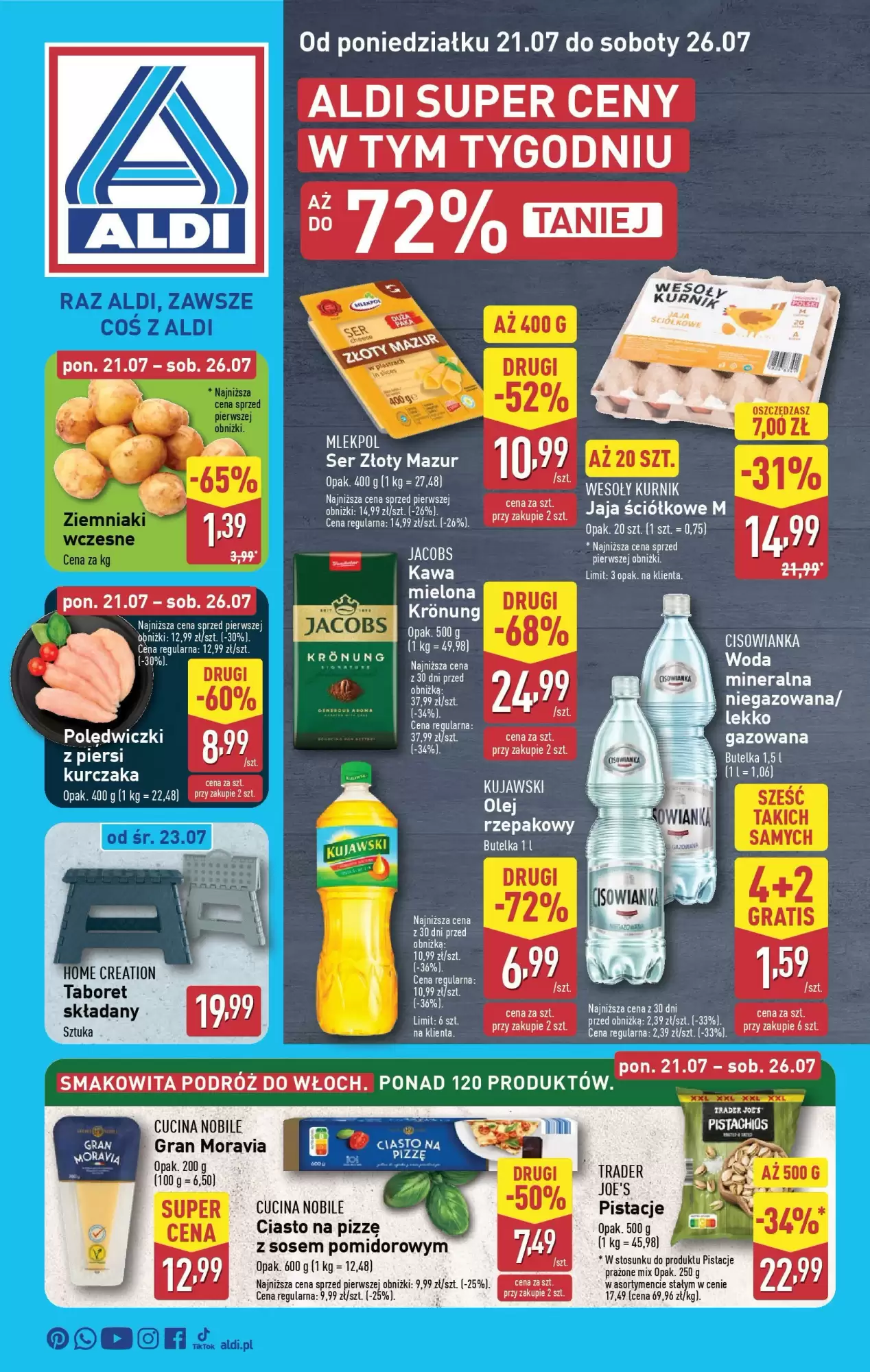 Aldi Gazetka 21.07.2025 - 26.07.2025