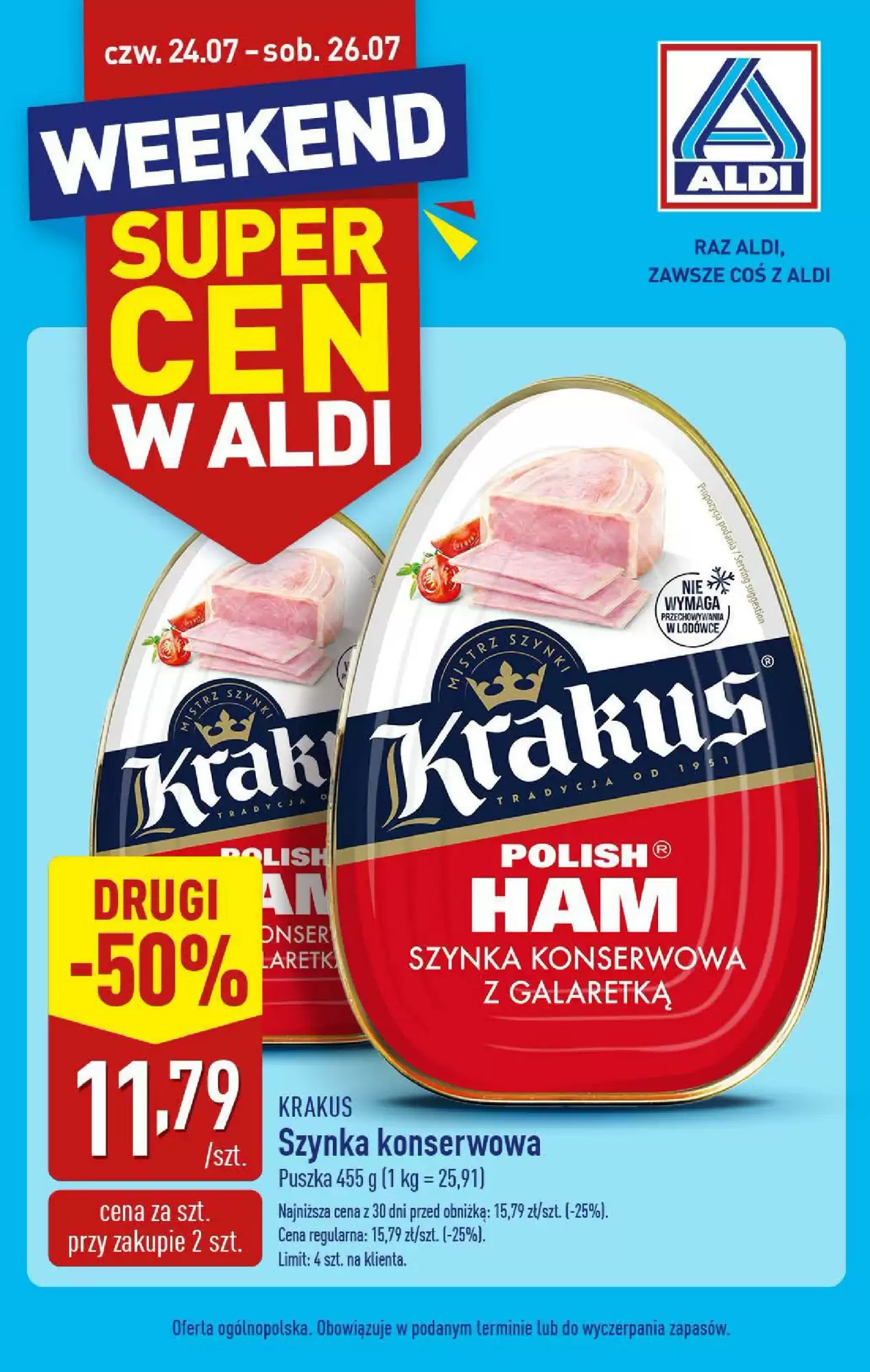 Aldi Gazetka 24.07.2025 - 26.07.2025