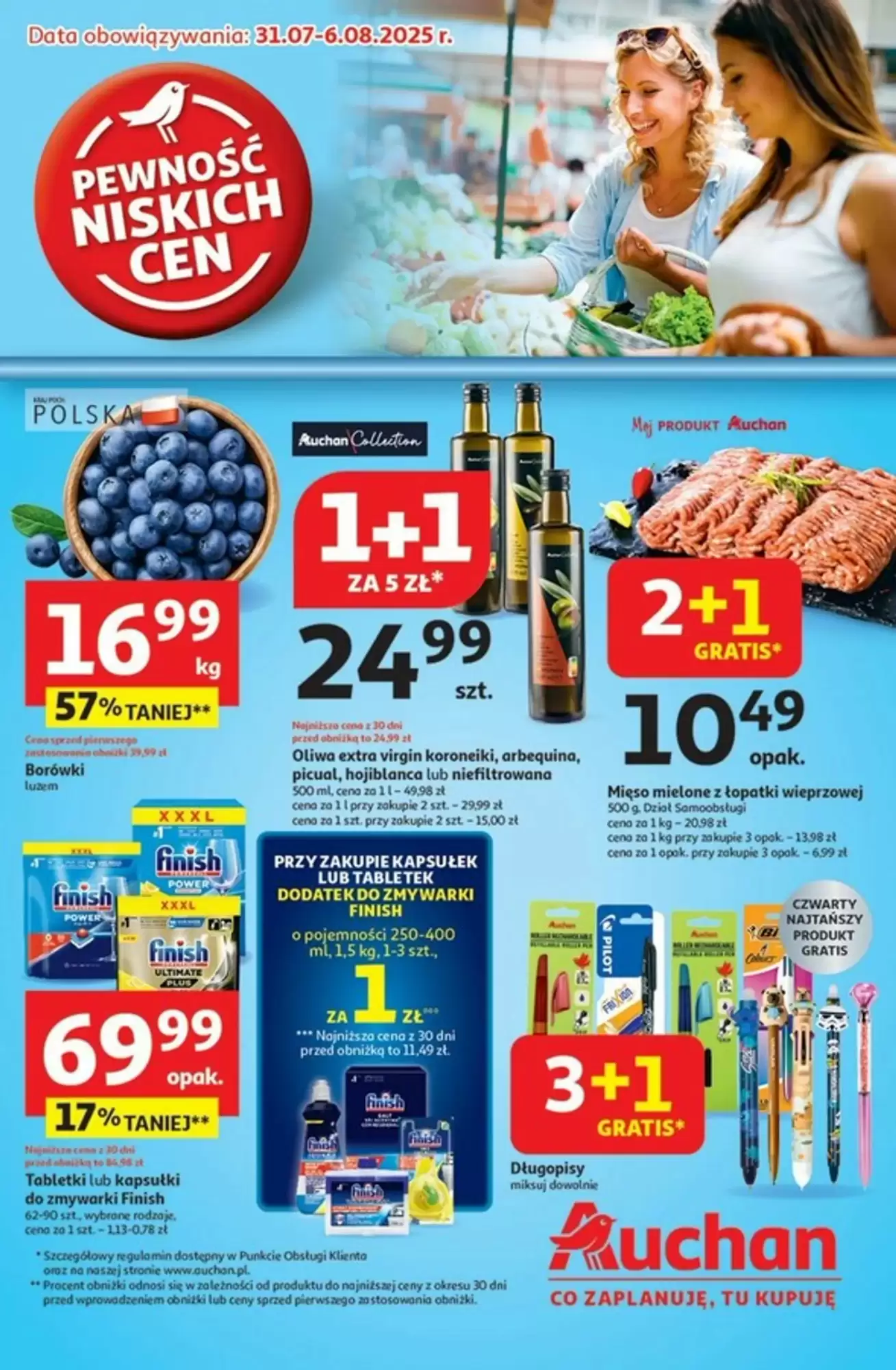Auchan Gazetka 31.07.2025 - 06.08.2025