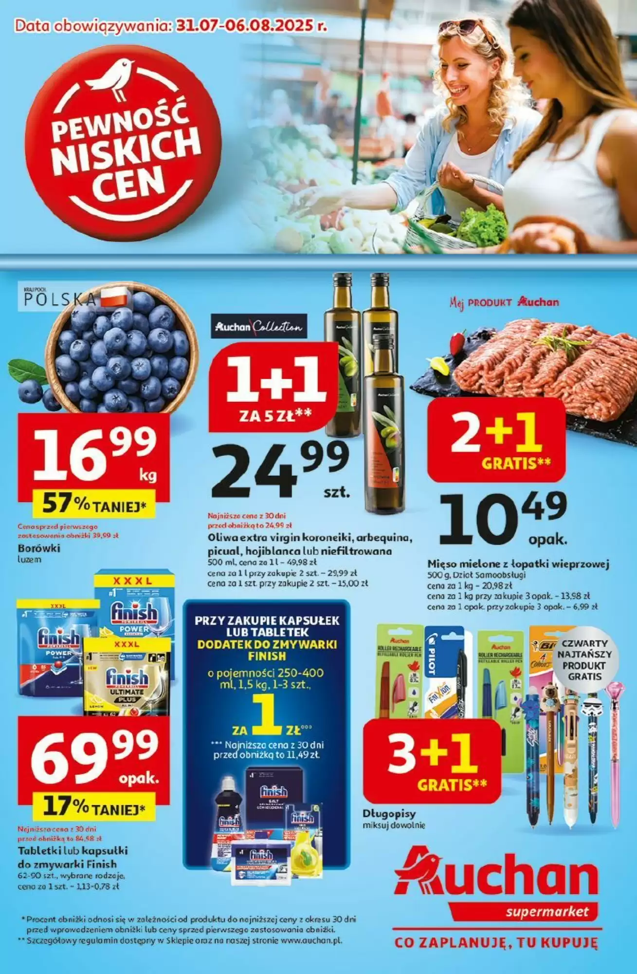Auchan Gazetka 31.07.2025 - 06.08.2025