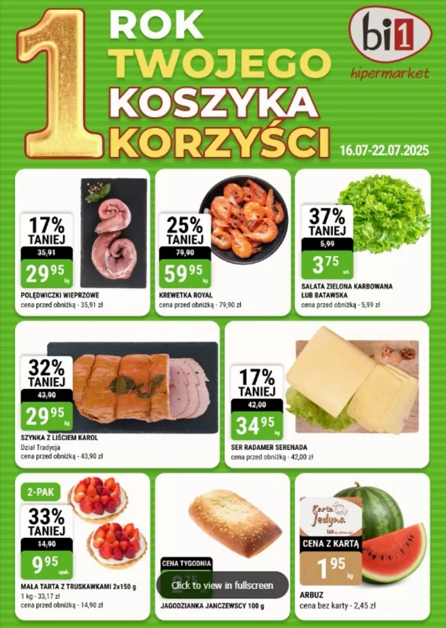 Bi1 Gazetka 16.07.2025 - 22.07.2025