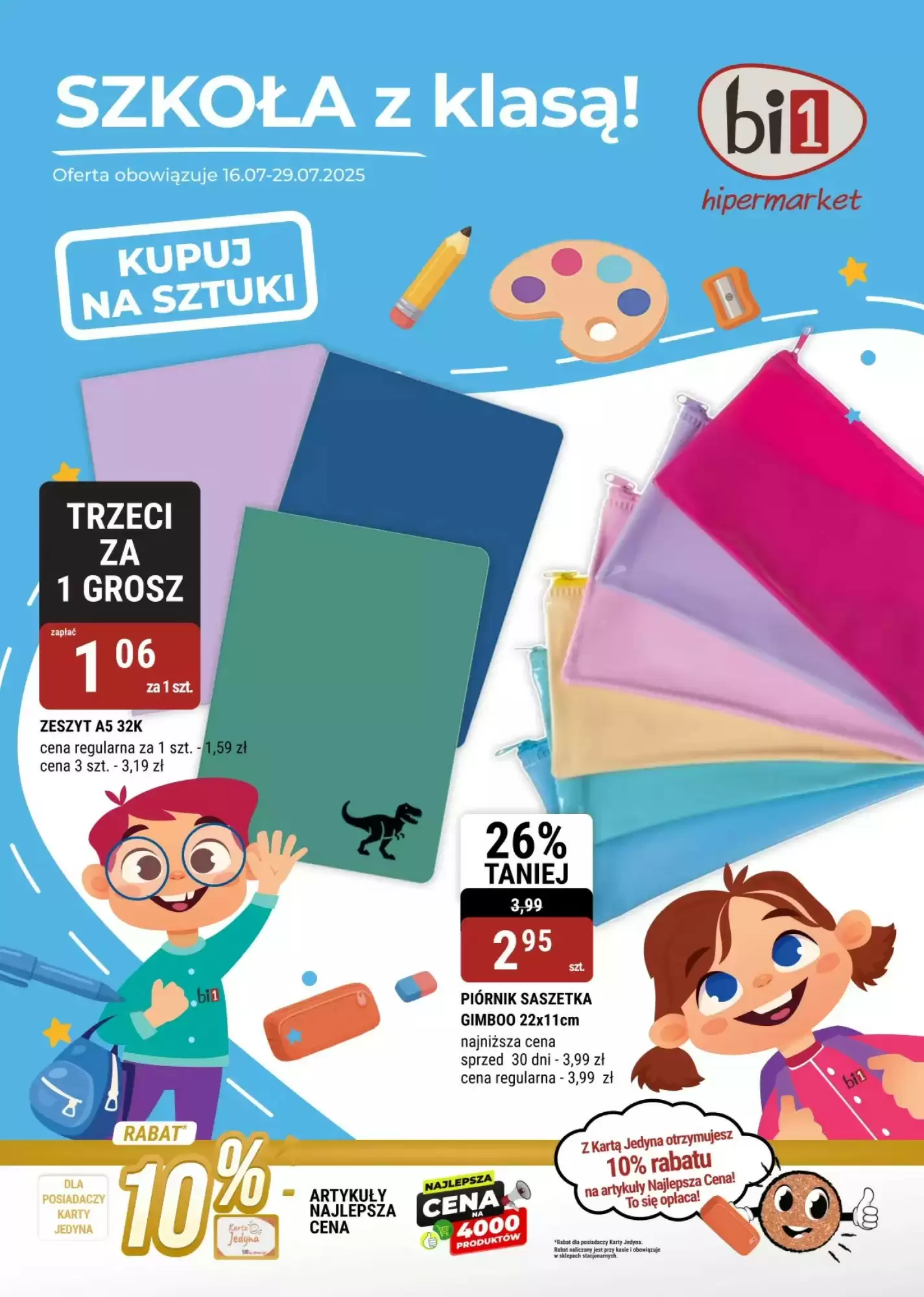 Bi1 Gazetka 16.07.2025 - 29.07.2025