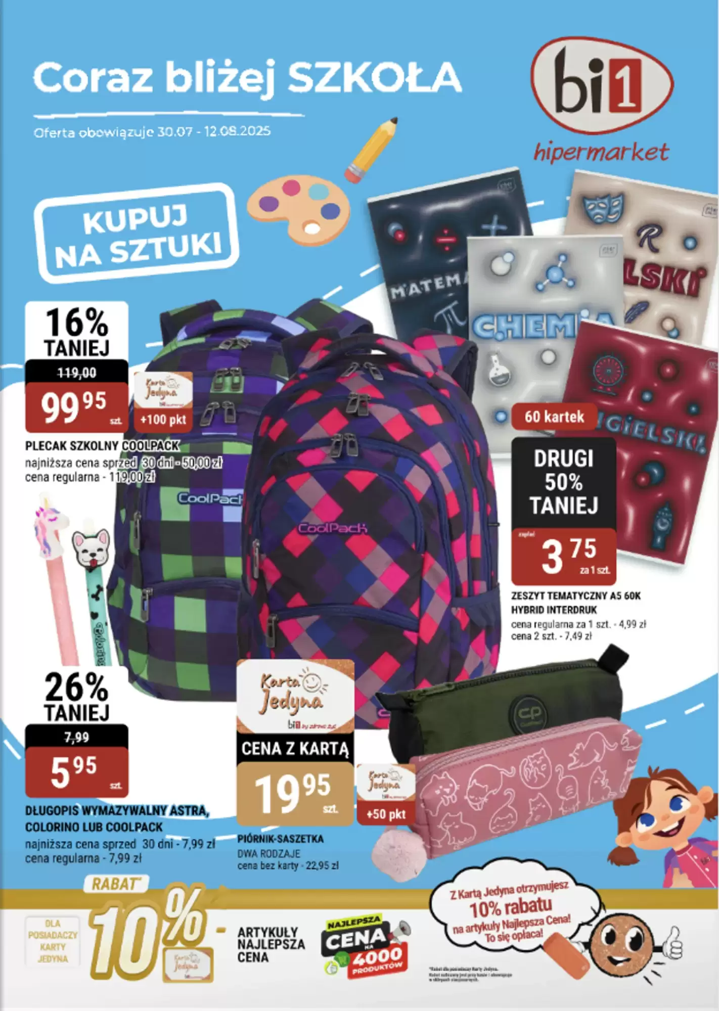 Bi1 Gazetka 30.07.2025 - 12.08.2025