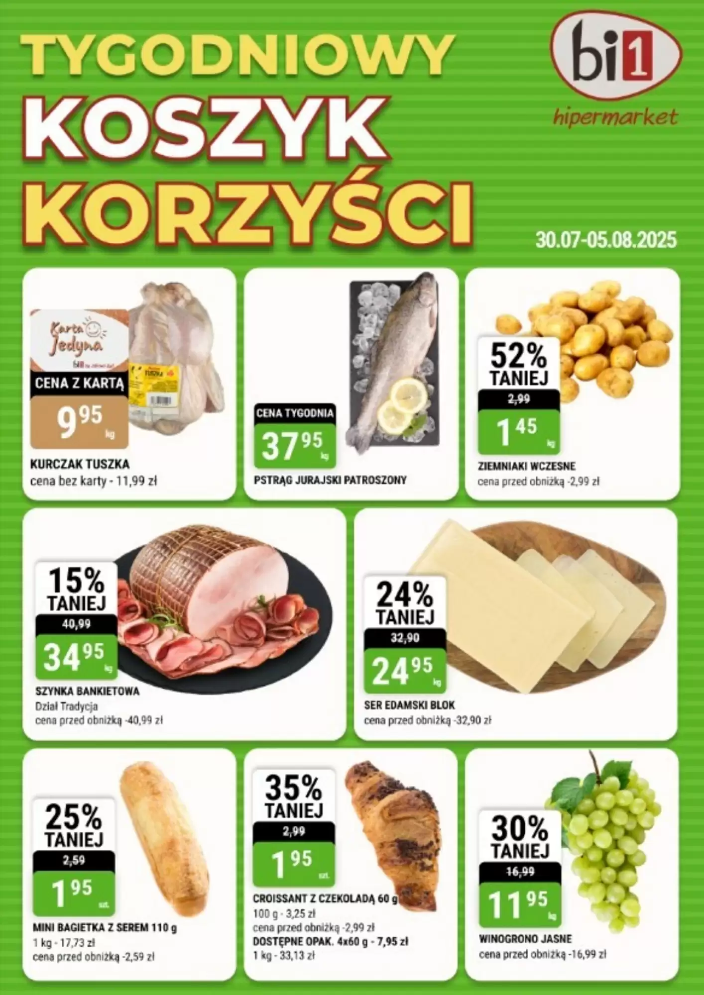 Bi1 Gazetka 30.07.2025 - 05.08.2025