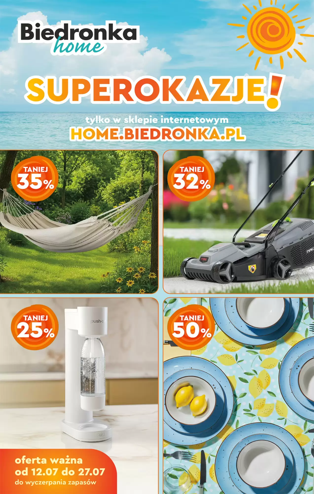 Biedronka Gazetka 12.07.2025 - 27.07.2025