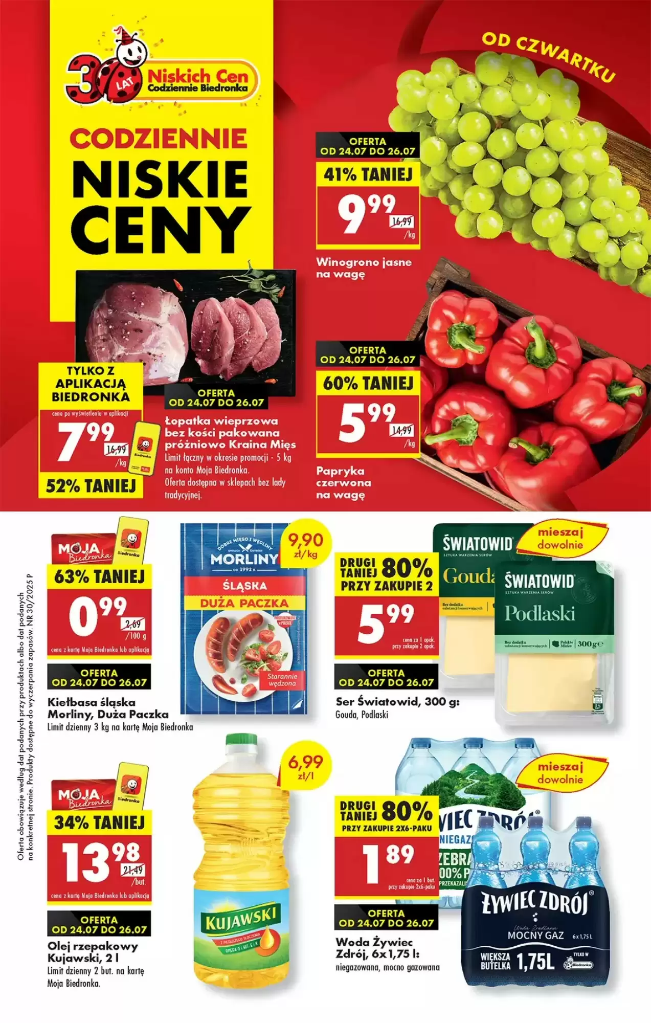 Biedronka Gazetka 24.07.2025 - 30.07.2025