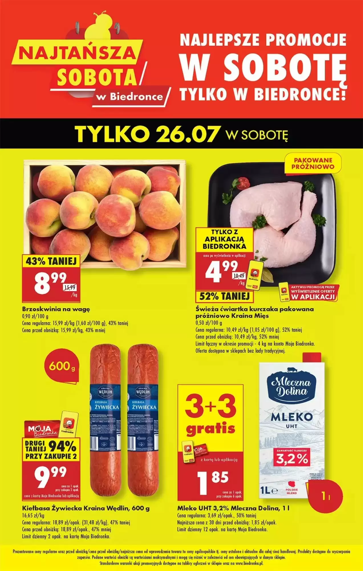 Biedronka Gazetka 26.07.2025 - 26.07.2025