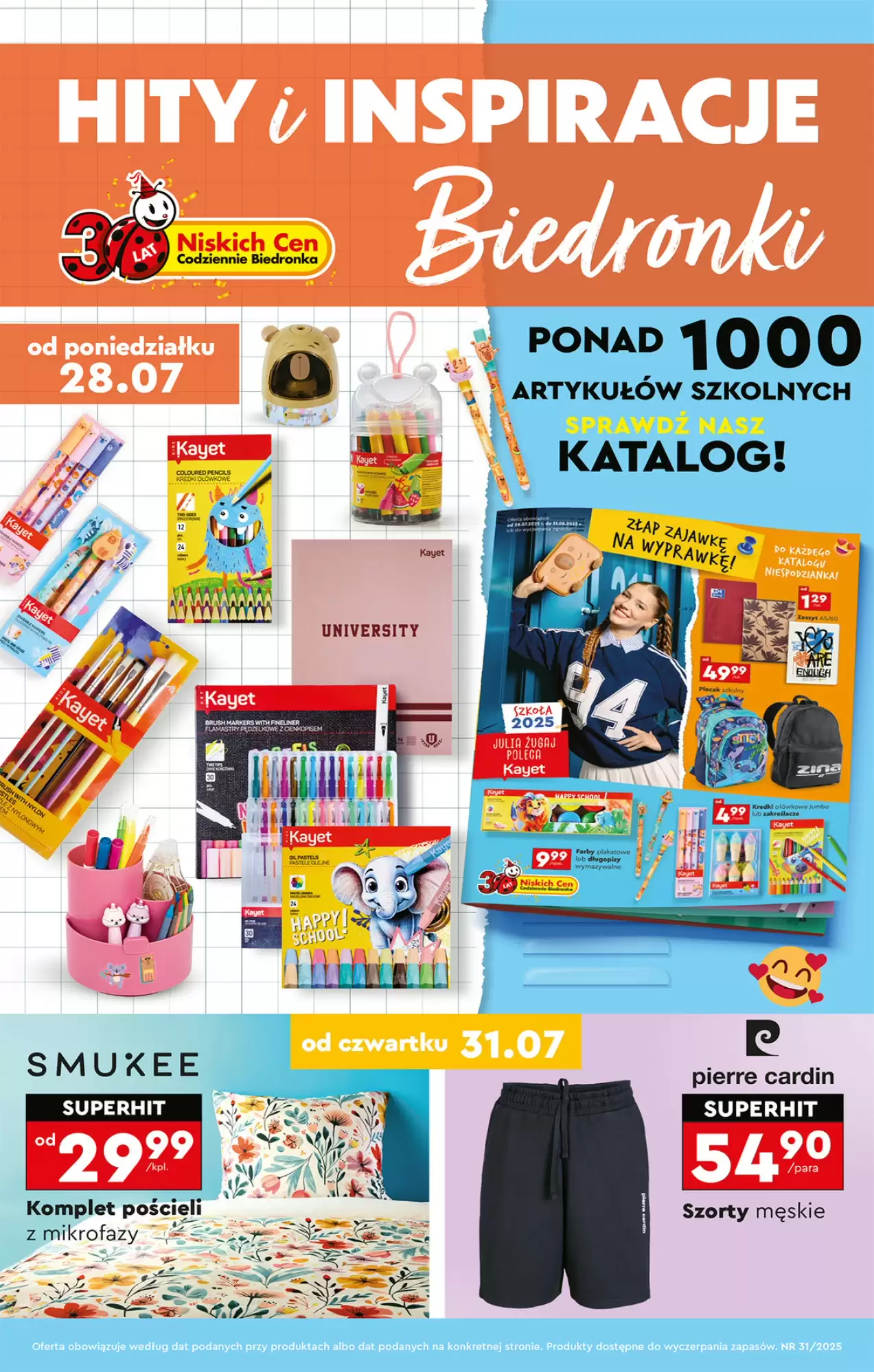 Biedronka Gazetka 28.07.2025 - 10.08.2025