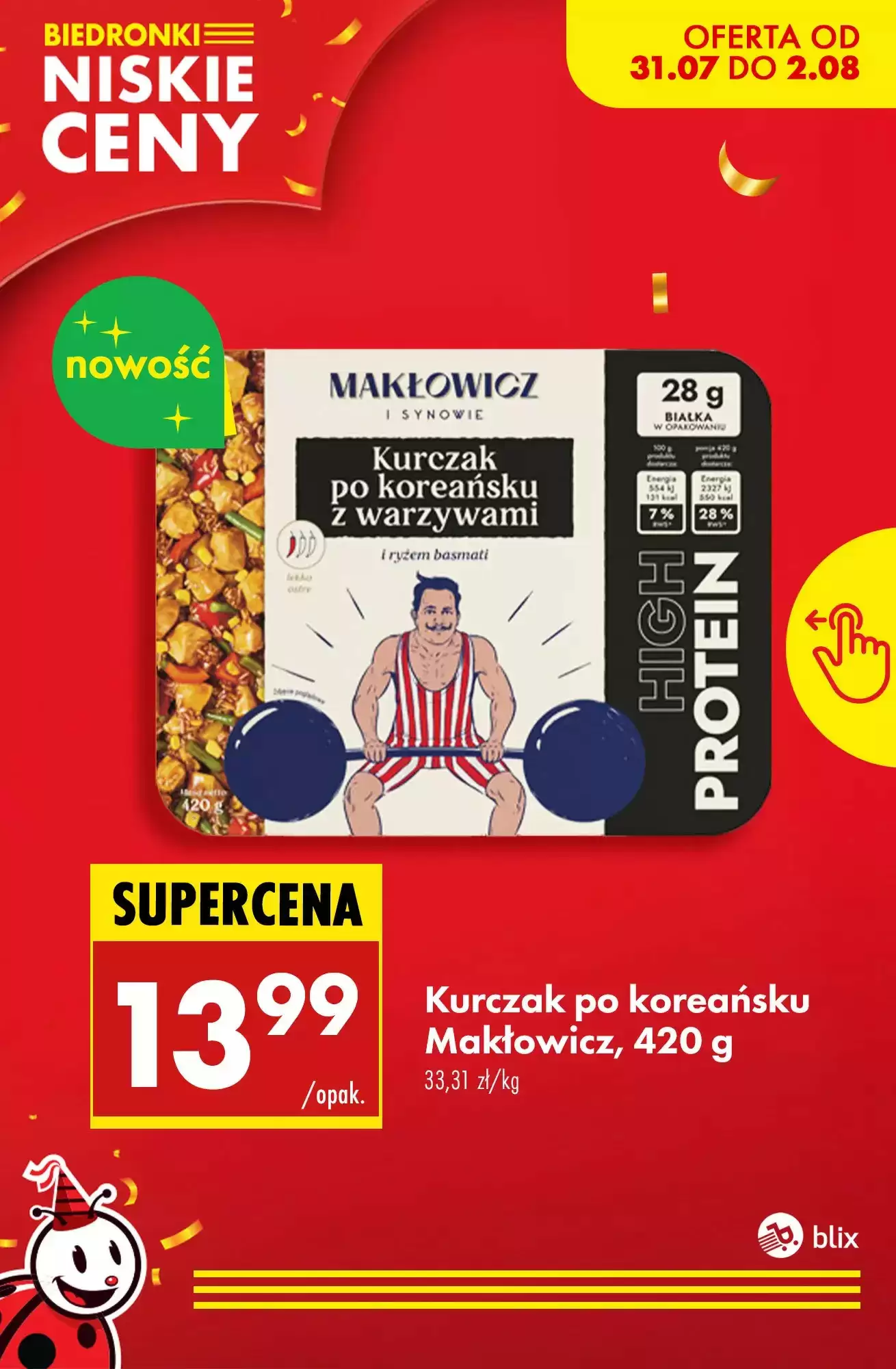 Biedronka Gazetka 31.07.2025 - 02.08.2025