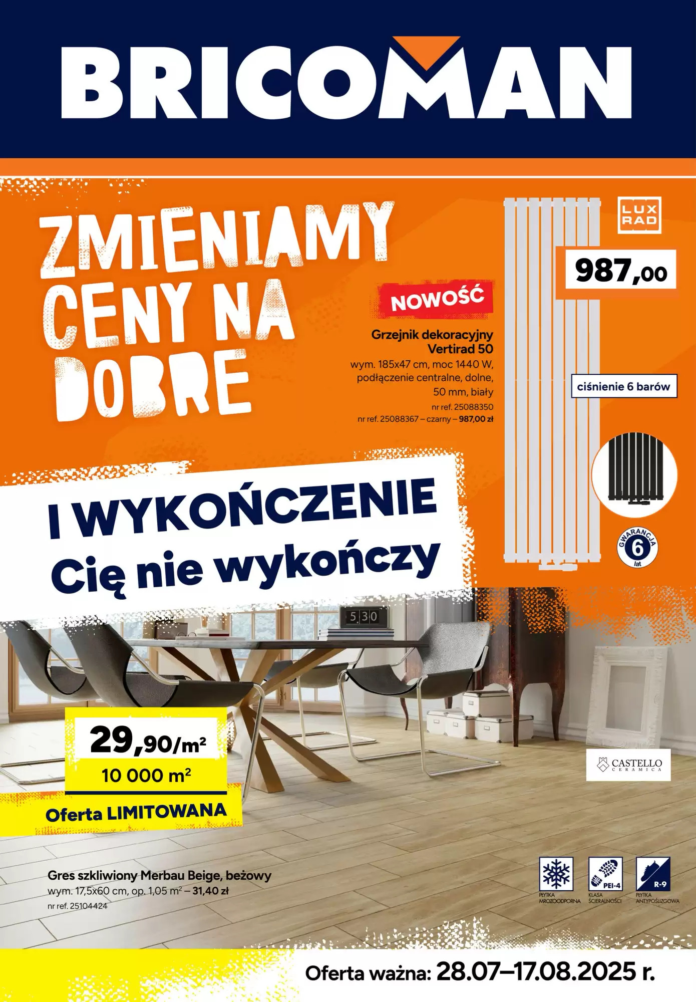 Bricoman Gazetka 28.07.2025 - 17.08.2025