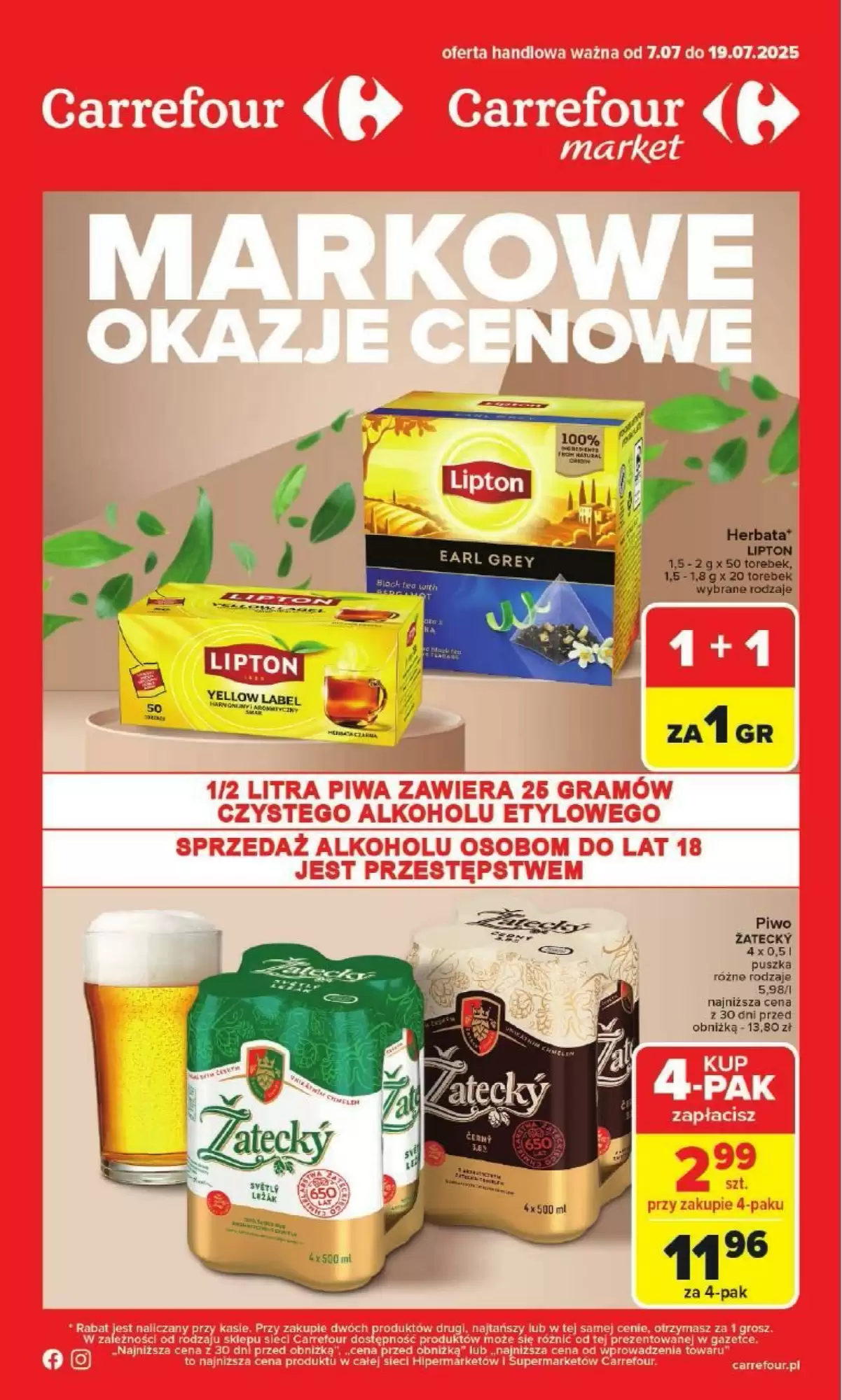Carrefour Gazetka 07.07.2025 - 19.07.2025