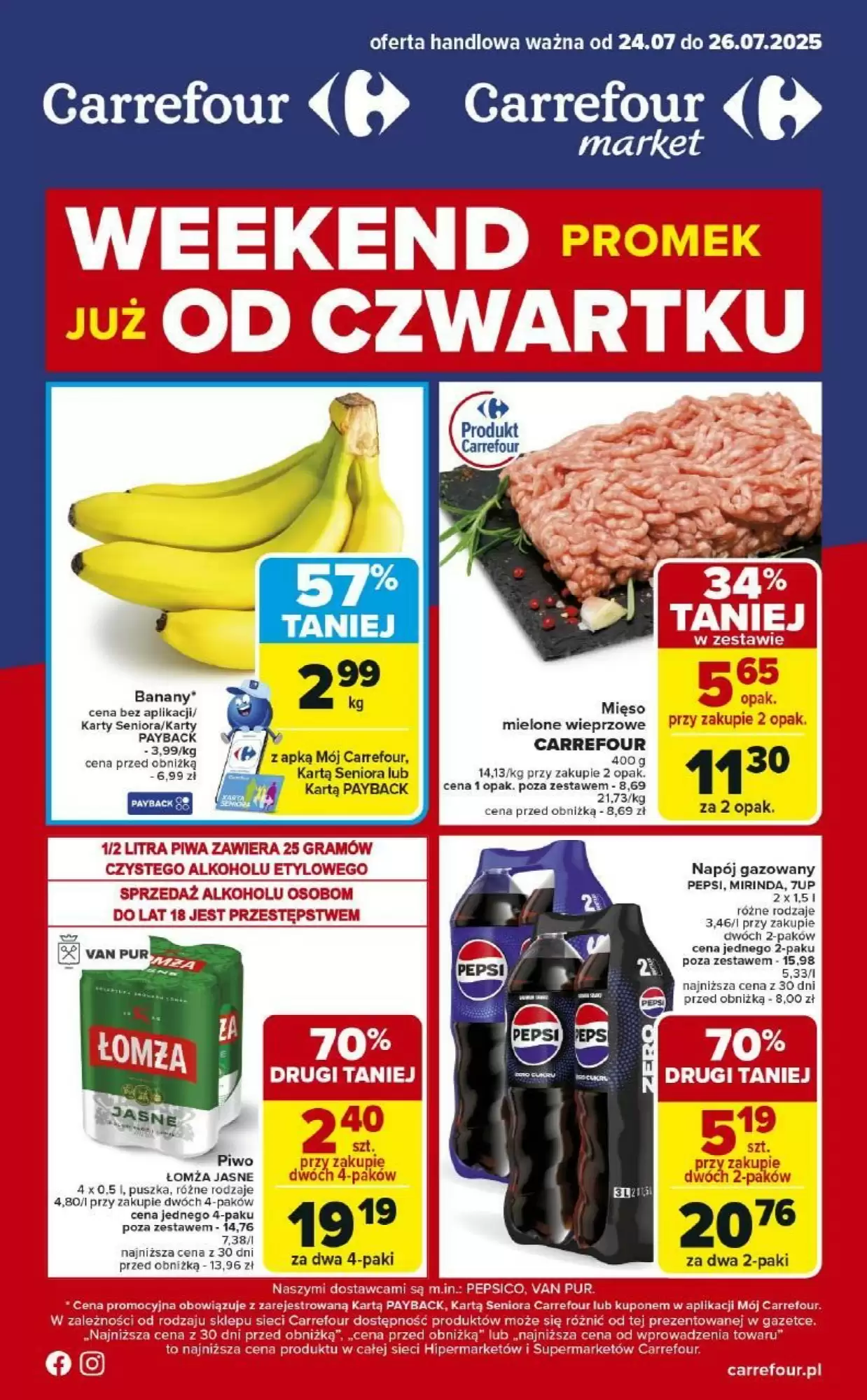 Carrefour Gazetka 24.07.2025 - 26.07.2025