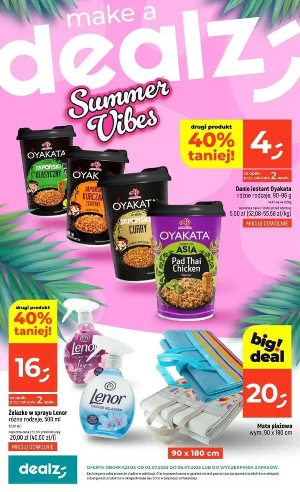 Dealz Gazetka 03.07.2025 - 09.07.2025