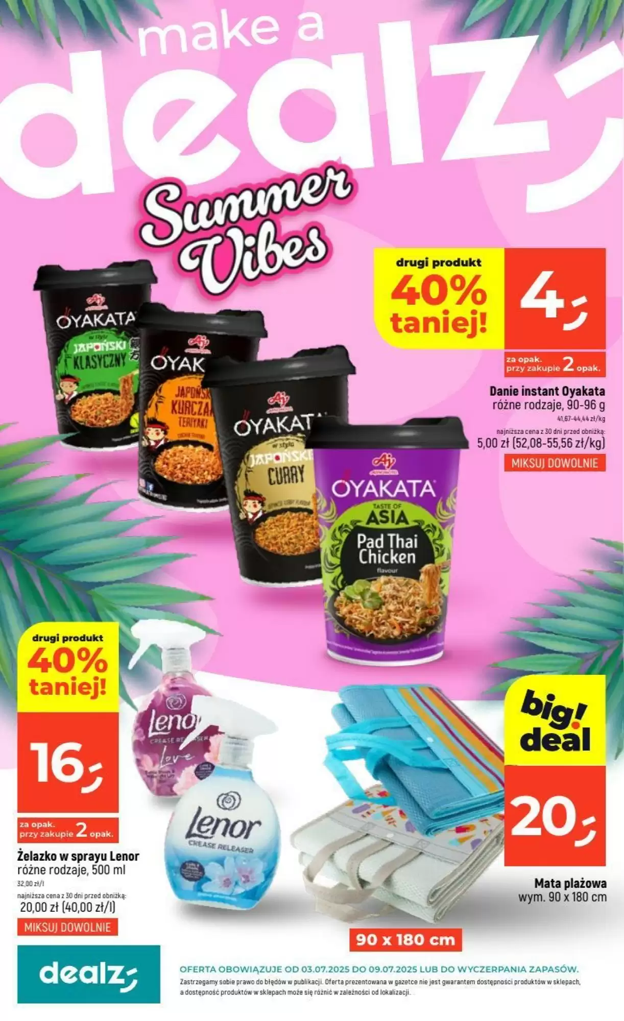 Dealz Gazetka 03.07.2025 - 09.07.2025