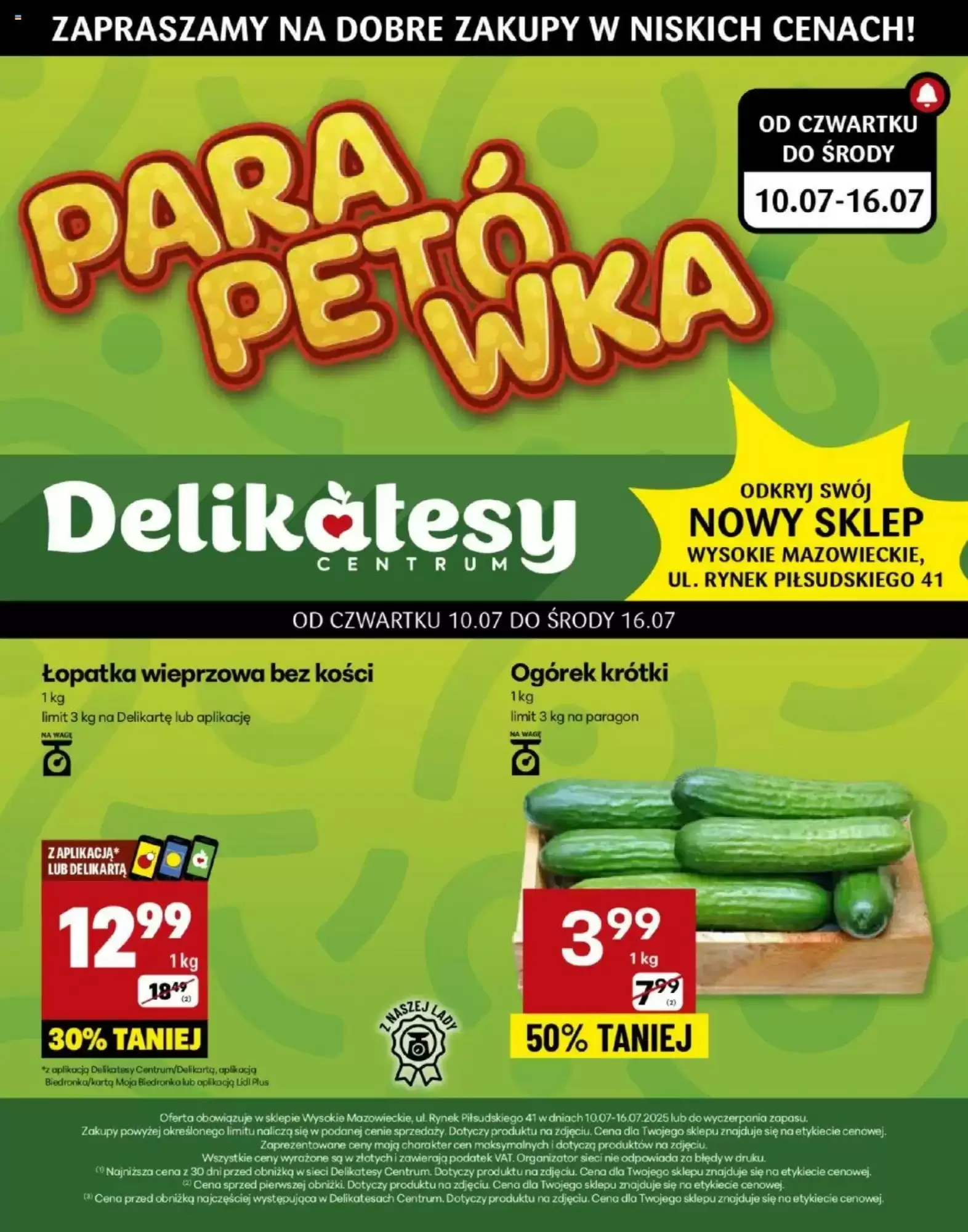 Delikatesy Centrum Gazetka 10.07.2025 - 16.07.2025