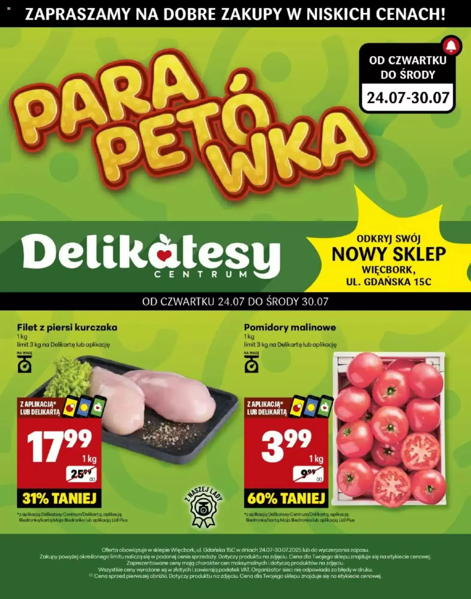 Delikatesy Centrum Gazetka 24.07.2025 - 30.07.2025