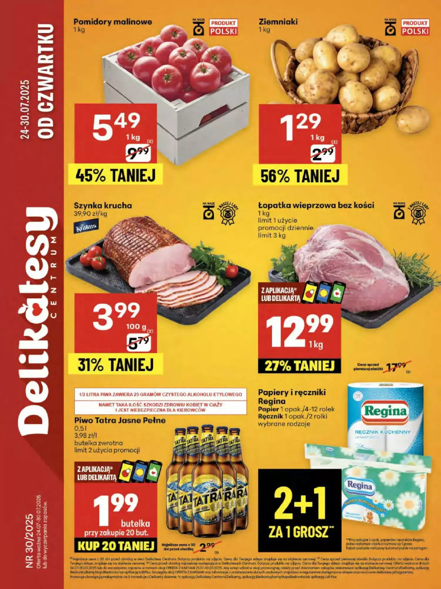 Delikatesy Centrum Gazetka 24.07.2025 - 30.07.2025