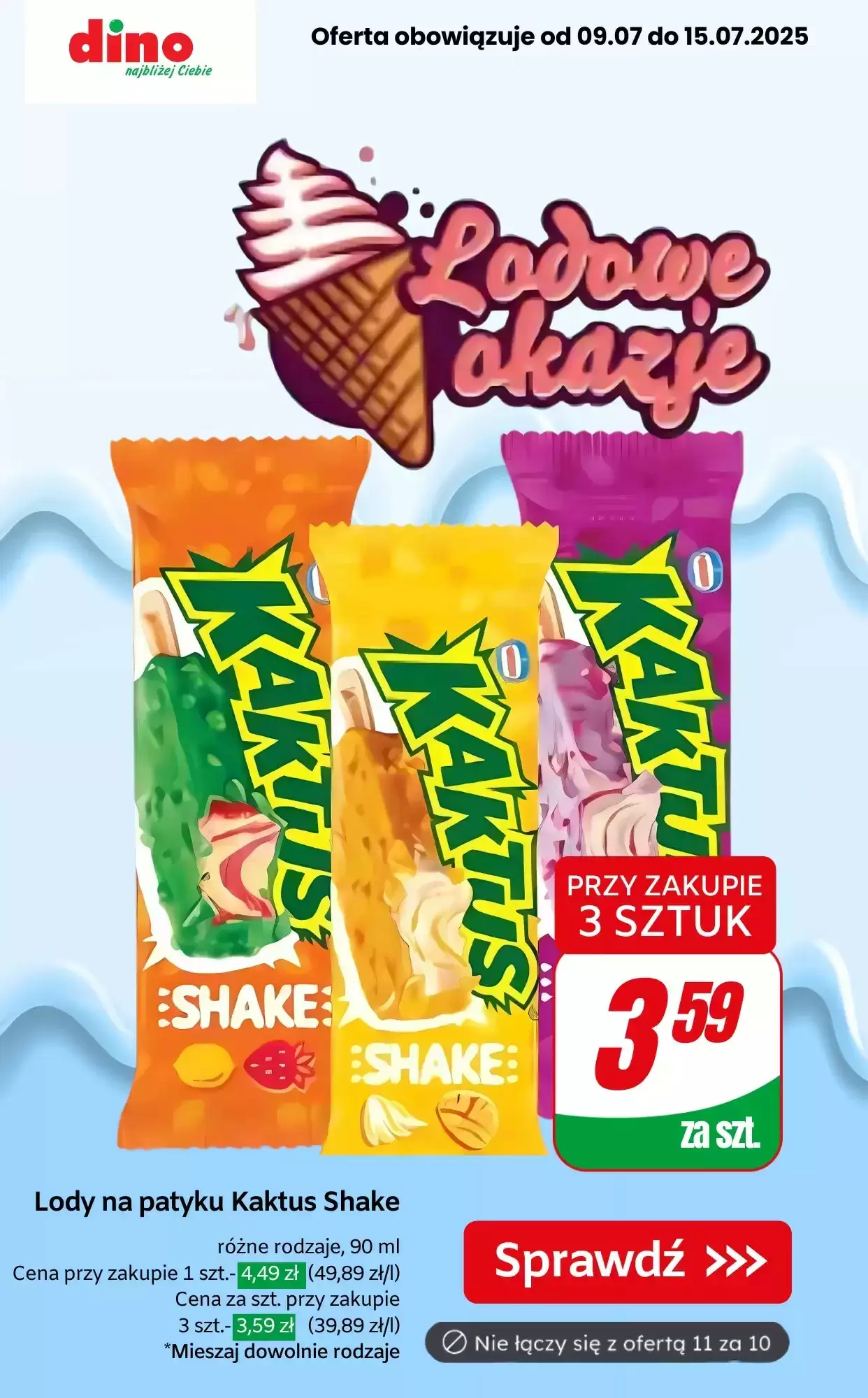 Dino Gazetka 10.07.2025 - 15.07.2025