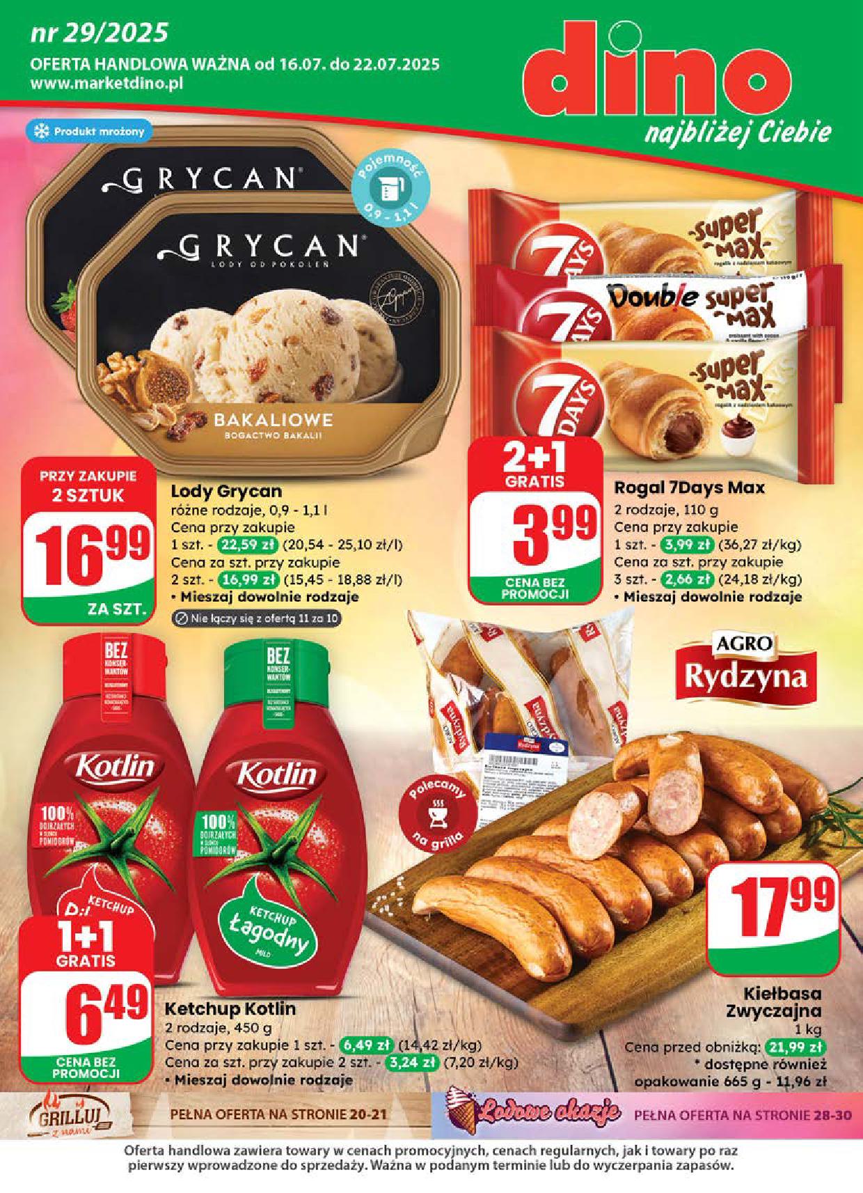 Gazetka DINO od 16.07.2025 do 22.07.2025
