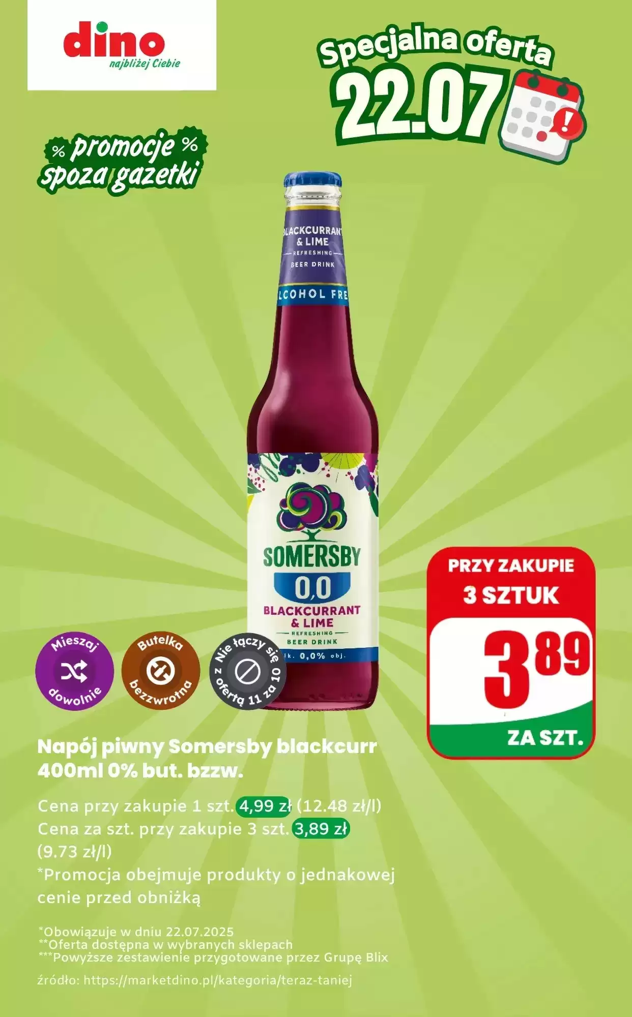 Dino Gazetka 22.07.2025 - 22.07.2025