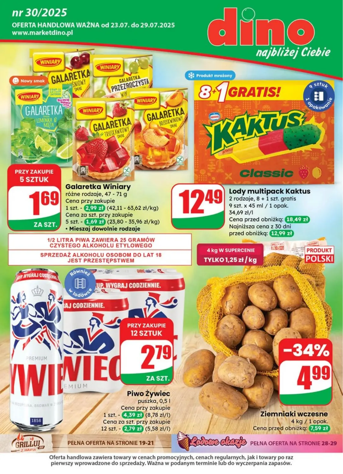Gazetka Dino od 23.07.2025 do 29.07.2025