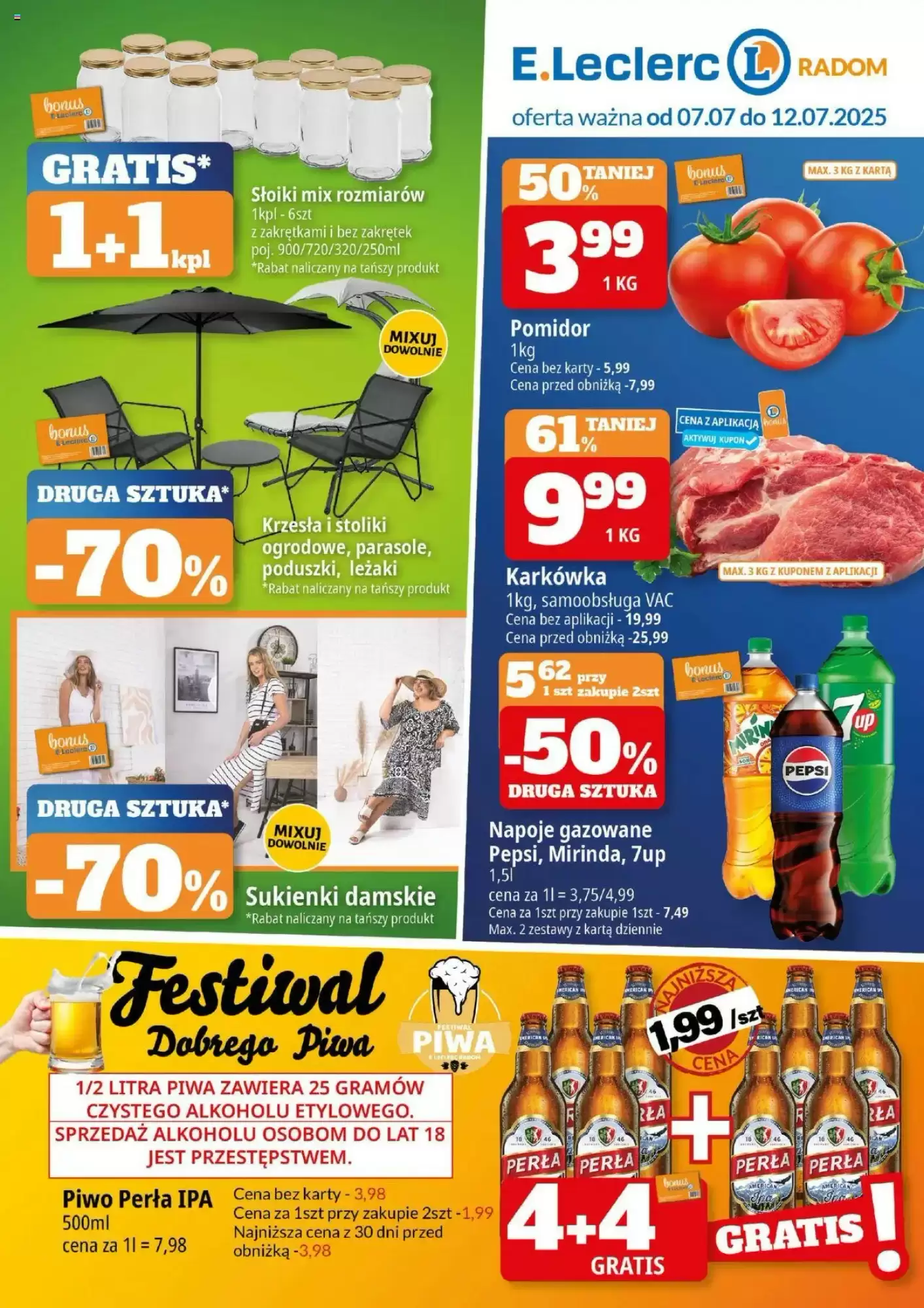 E.Leclerc Gazetka 07.07.2025 - 12.07.2025