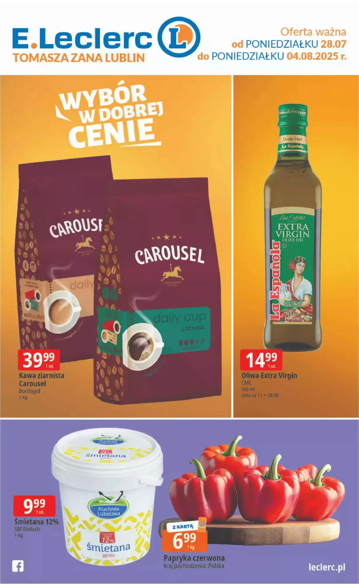 E.Leclerc Gazetka 28.07.2025 - 04.08.2025