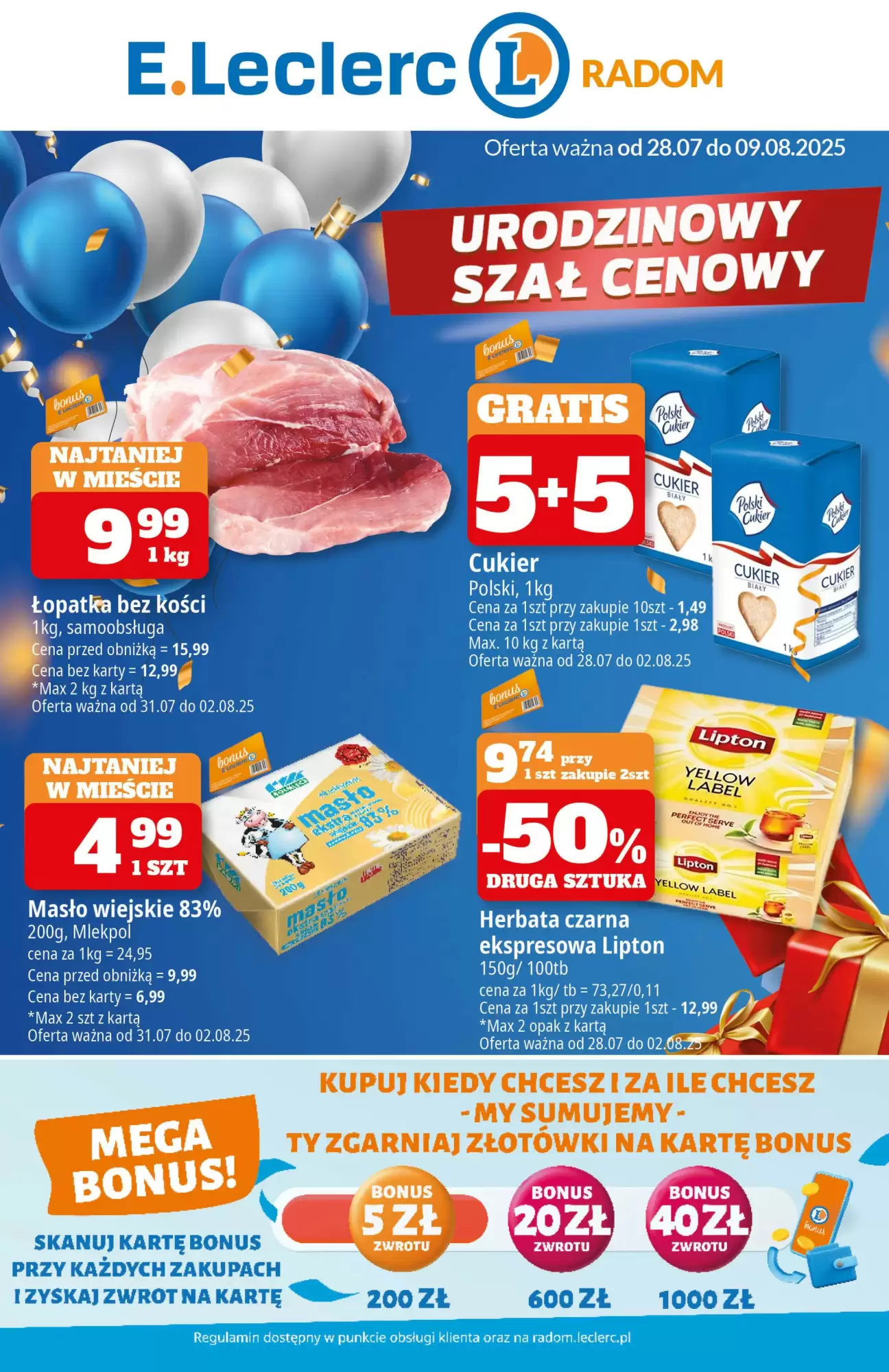 E.Leclerc Gazetka 28.07.2025 - 09.08.2025