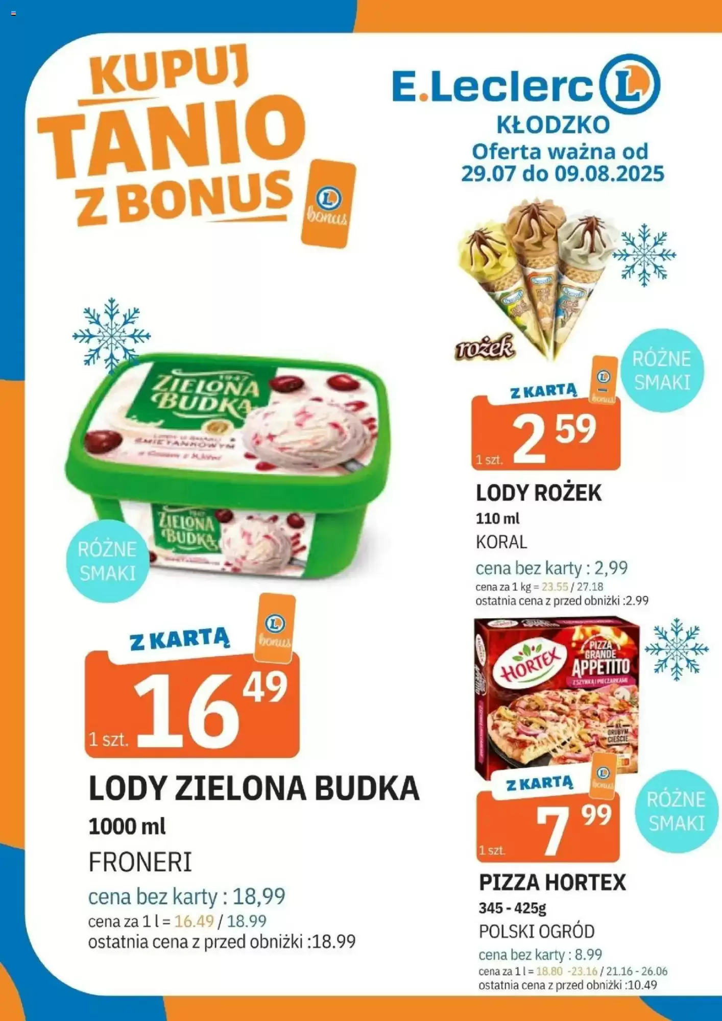 E.Leclerc Gazetka 29.07.2025 - 09.08.2025