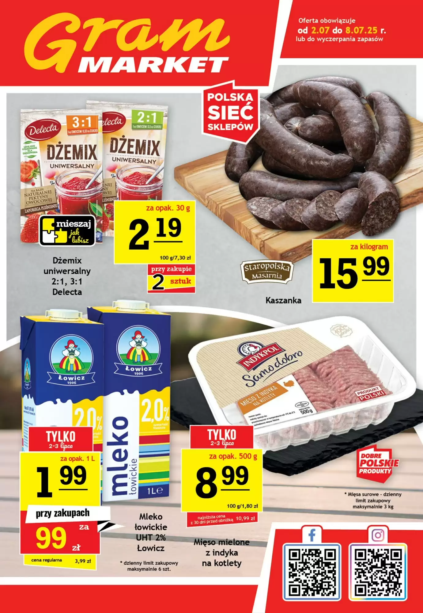 Gram Market Gazetka 02.07.2025 - 08.07.2025