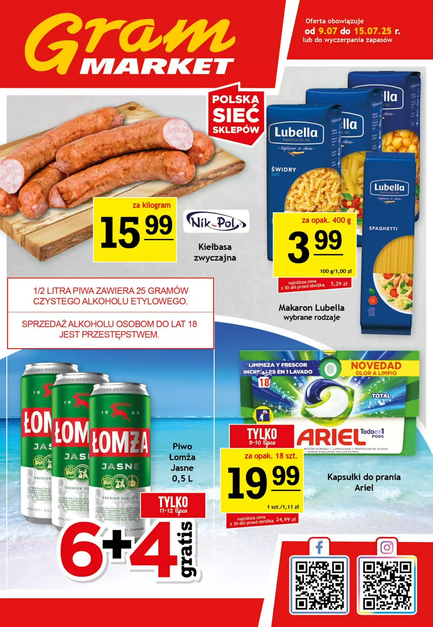 Gram Market Gazetka 09.07.2025 - 15.07.2025