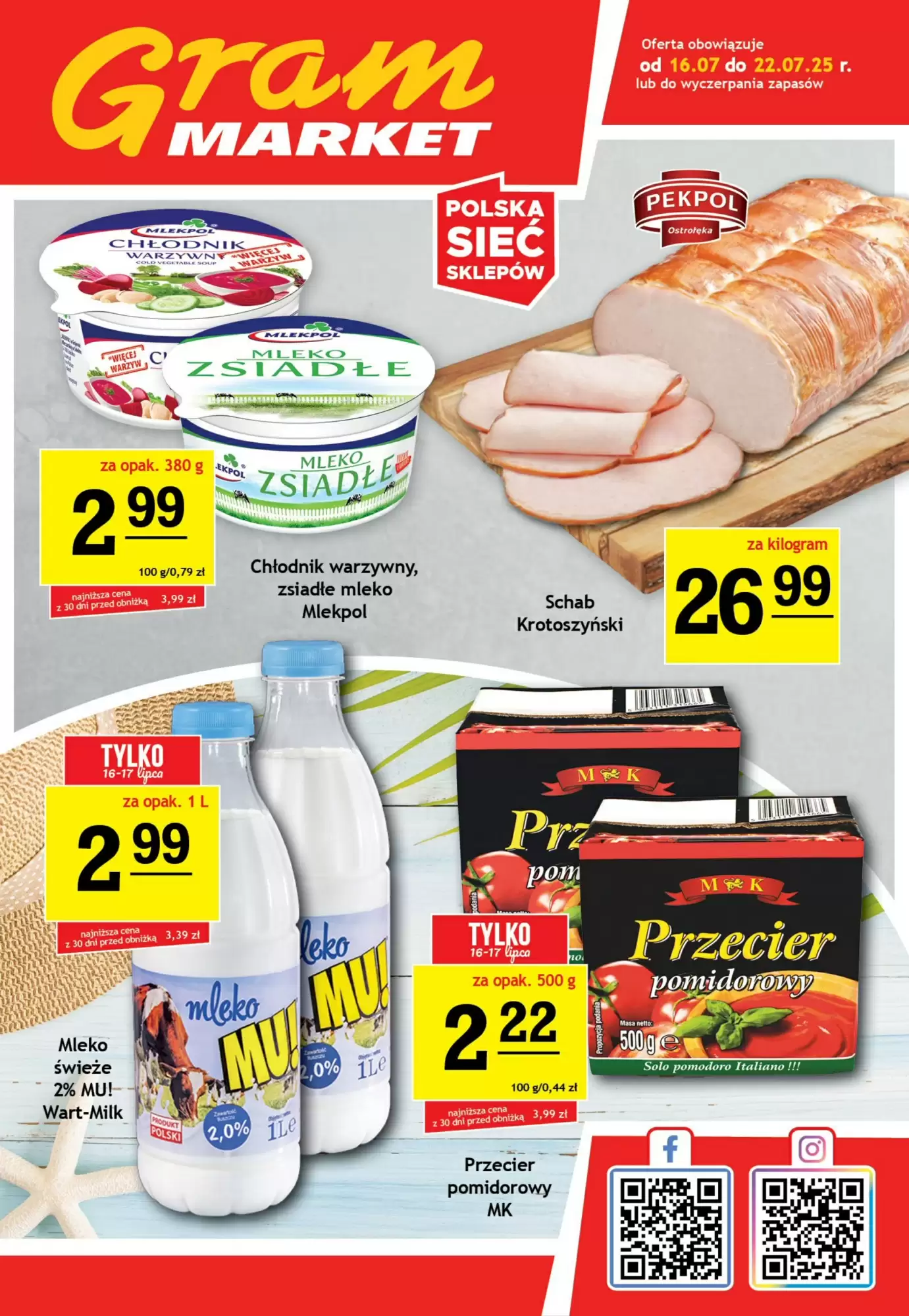 Gram Market Gazetka 16.07.2025 - 22.07.2025