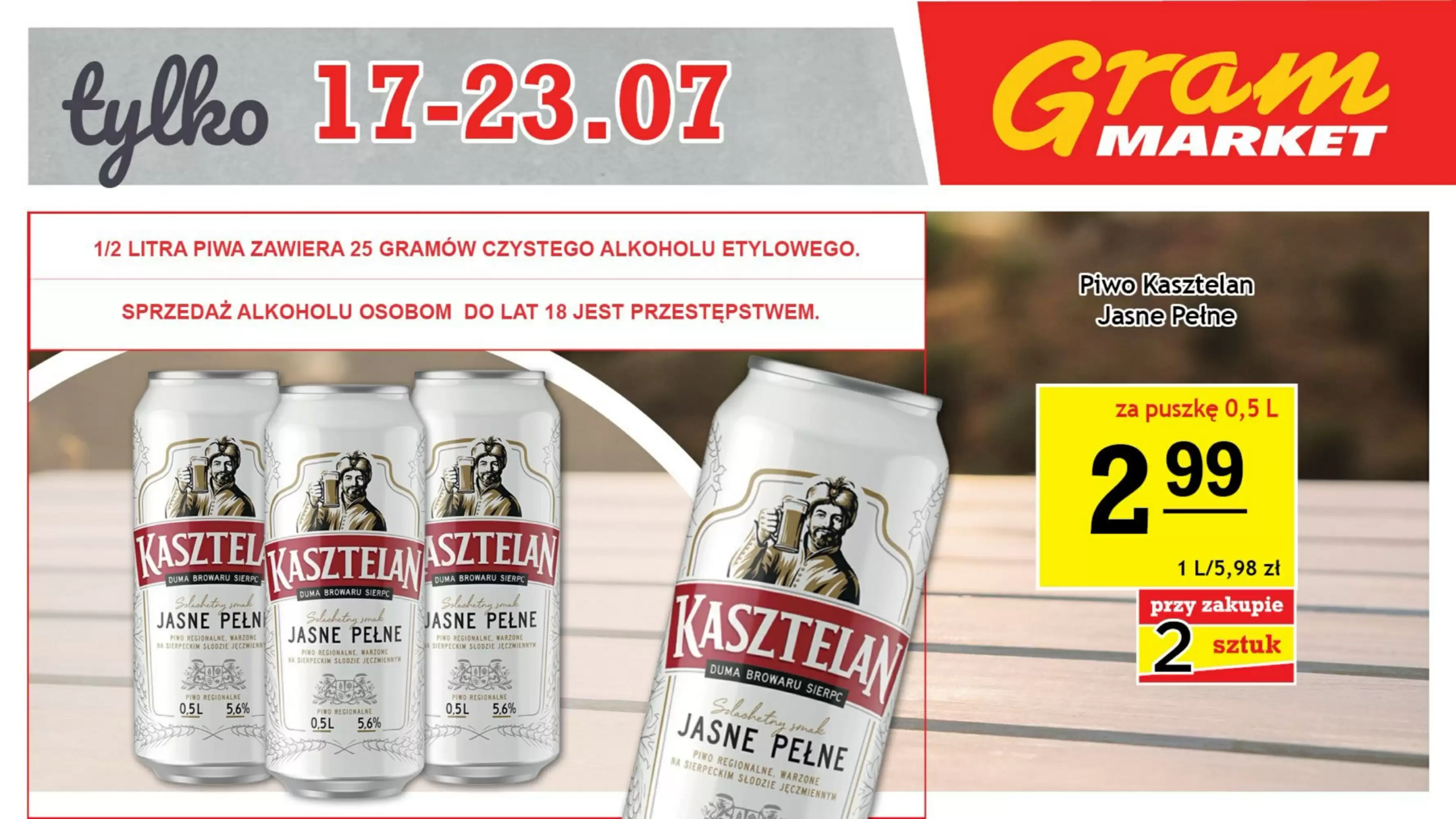 Gram Market Gazetka 17.07.2025 - 23.07.2025