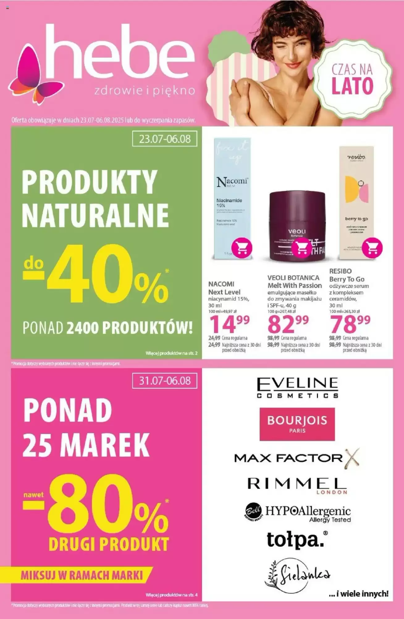 Hebe Gazetka 23.07.2025 - 06.08.2025