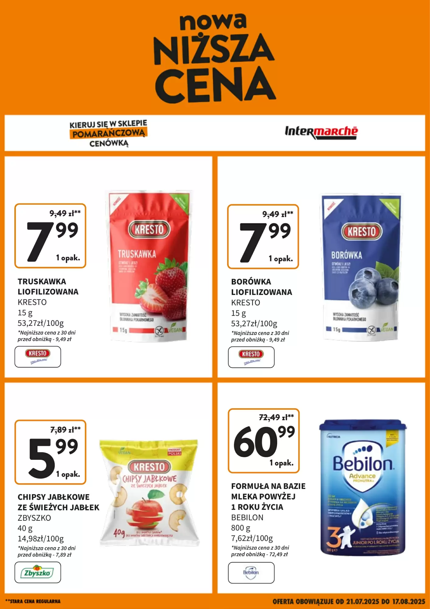 Intermarche Gazetka 21.07.2025 - 17.08.2025