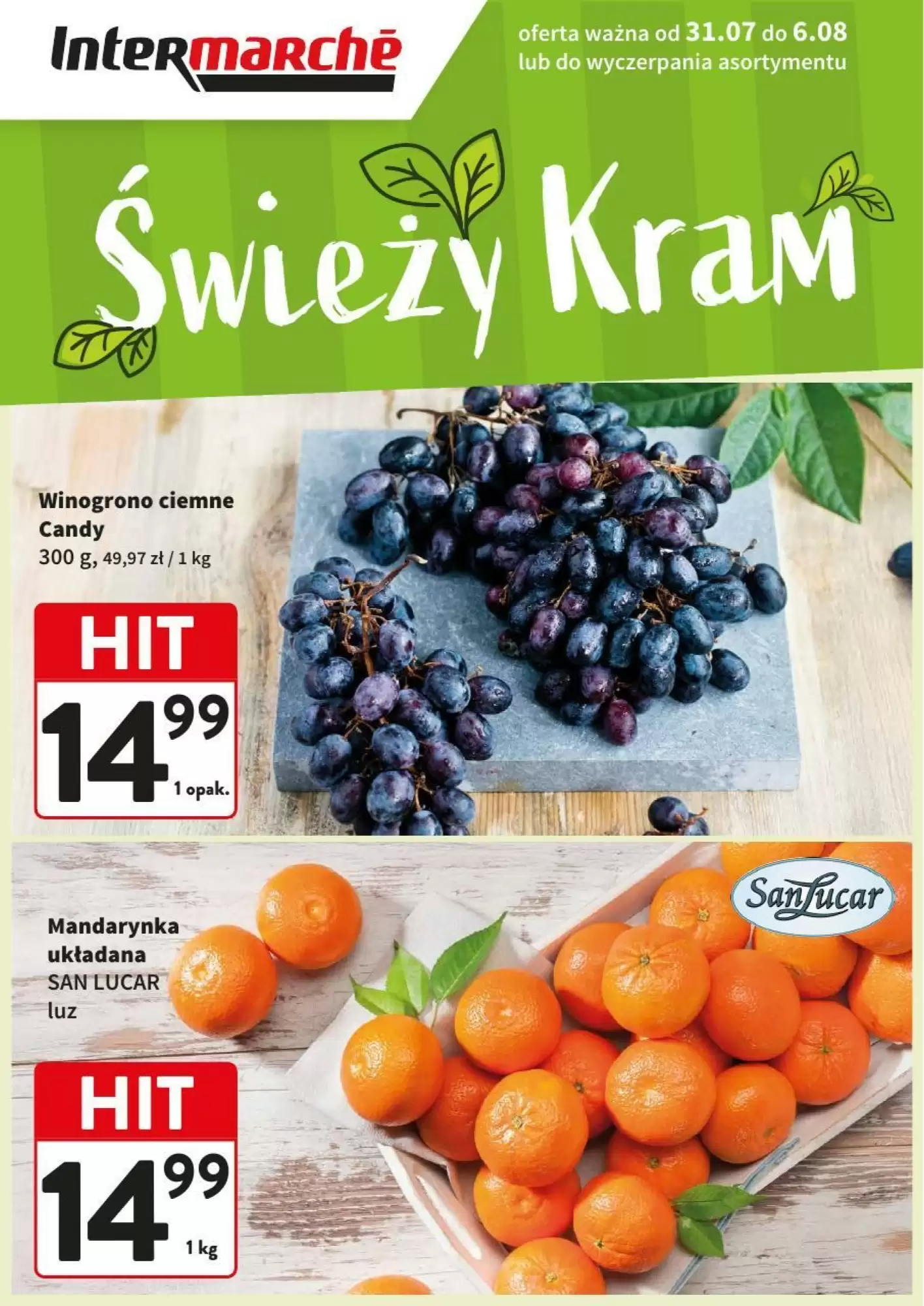 Intermarche Gazetka 31.07.2025 - 06.08.2025