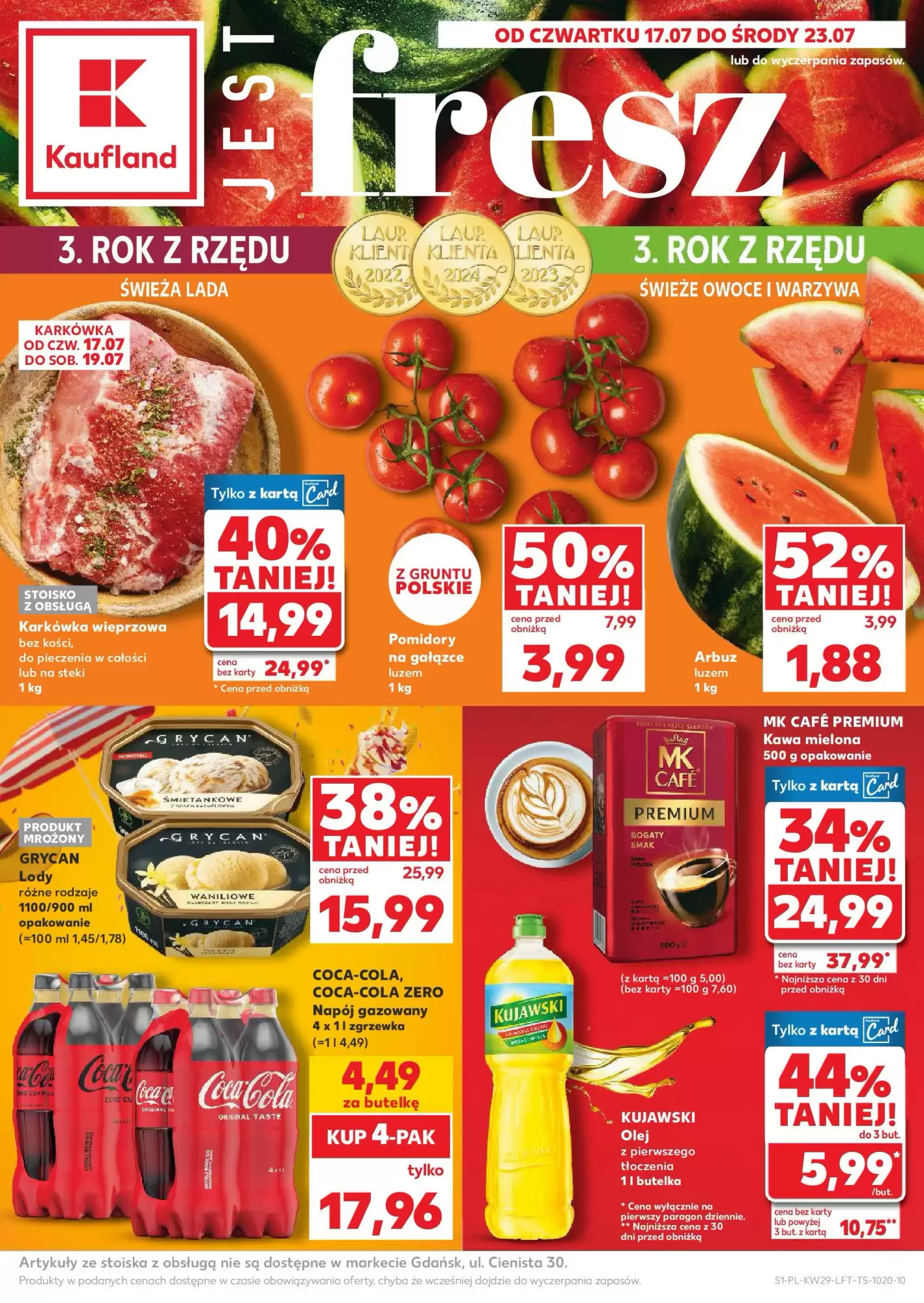 Kaufland Gazetka 17.07.2025 - 23.07.2025
