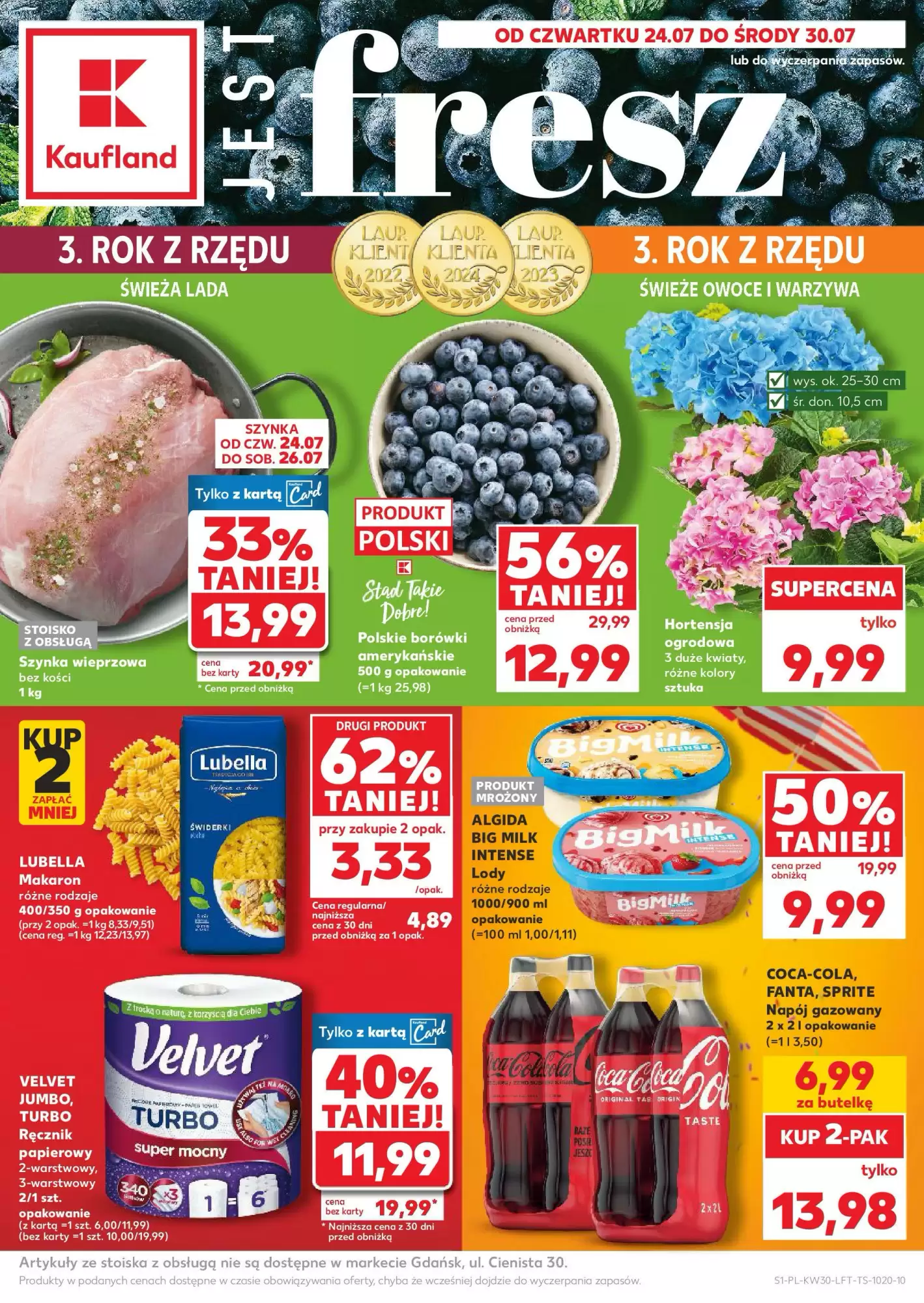 Kaufland Gazetka 24.07.2025 - 30.07.2025